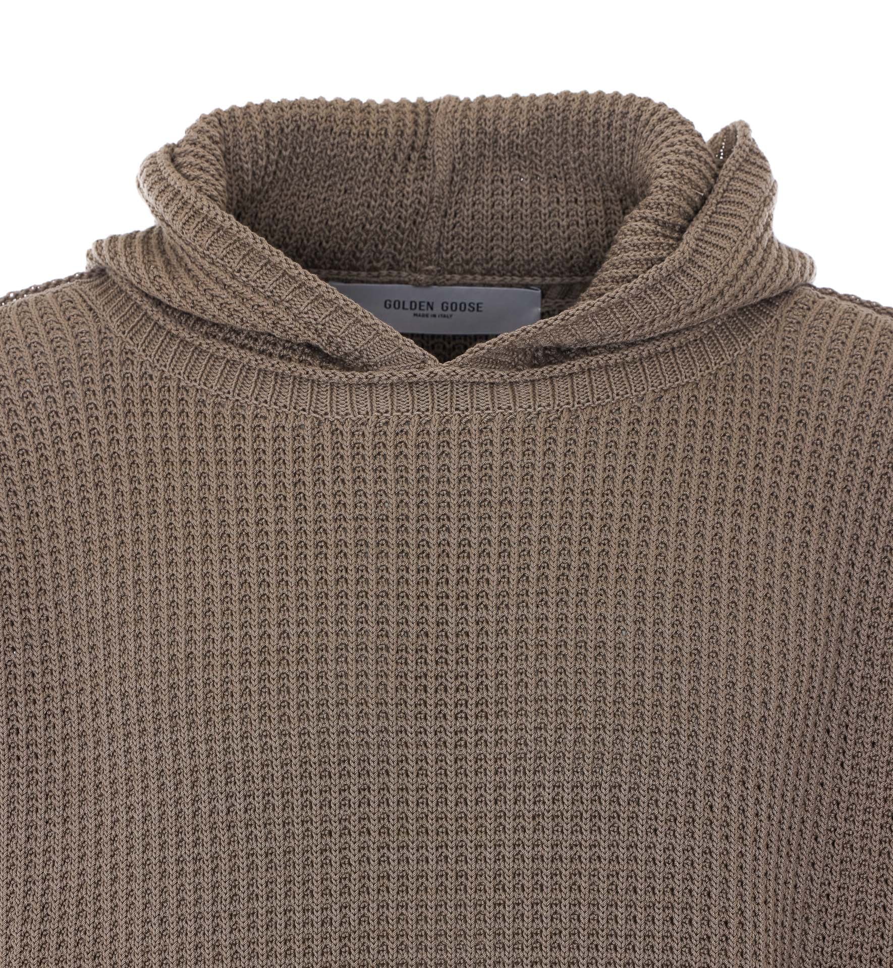Golden Goose Sweaters Beige Cotton