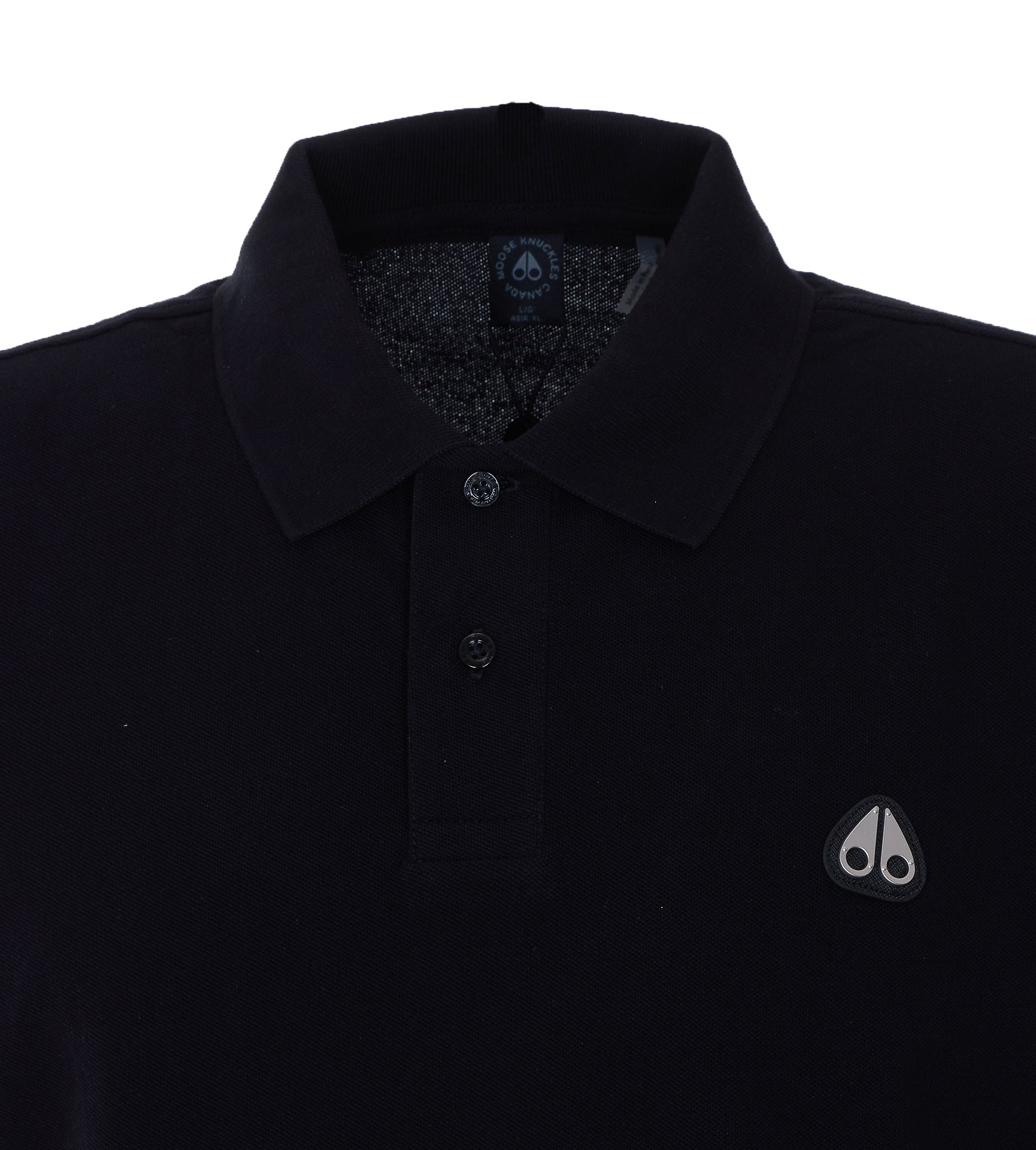 Moose Knuckles Black Cotton