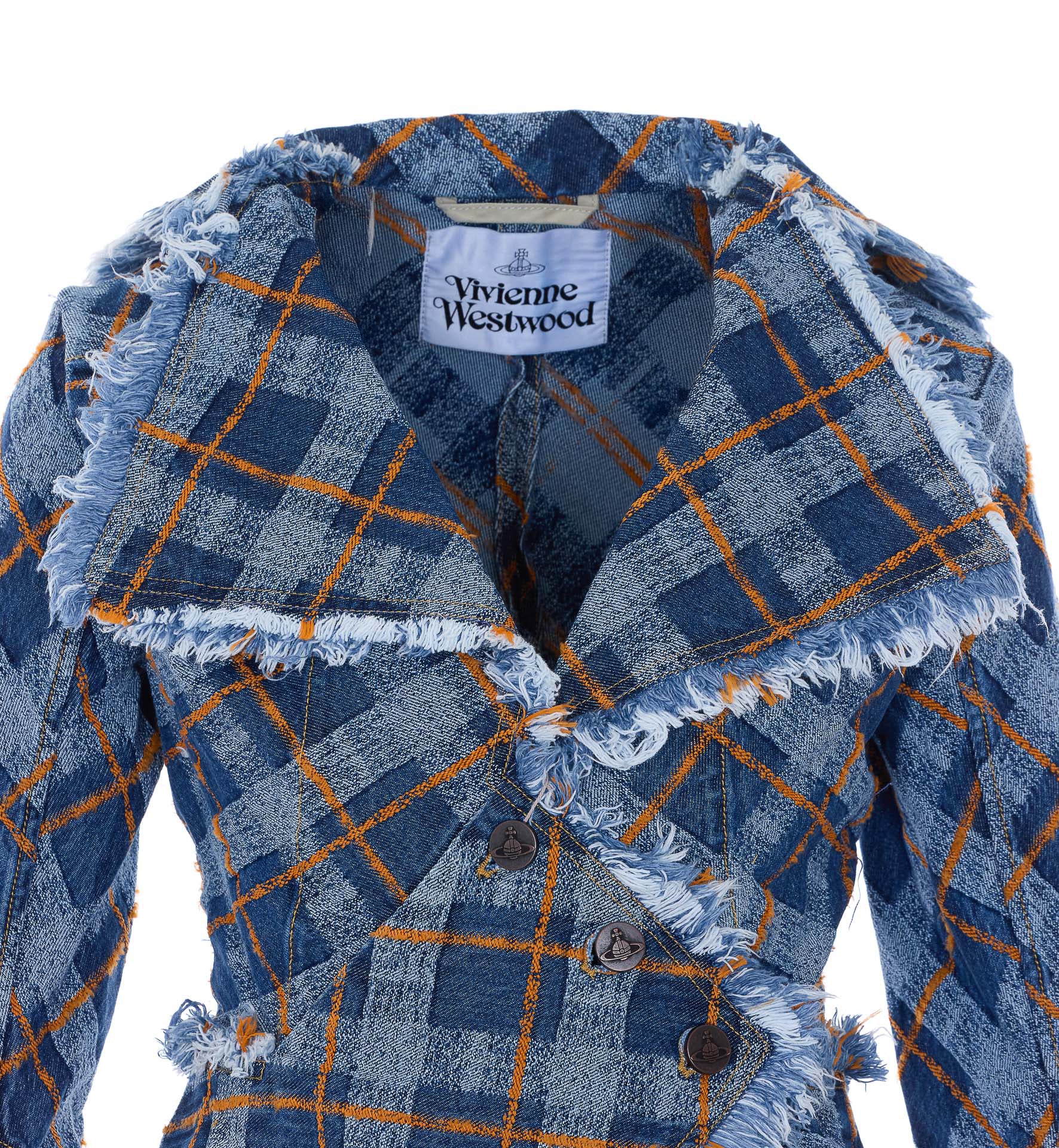 Vivienne Westwood Jackets Blue Cotton