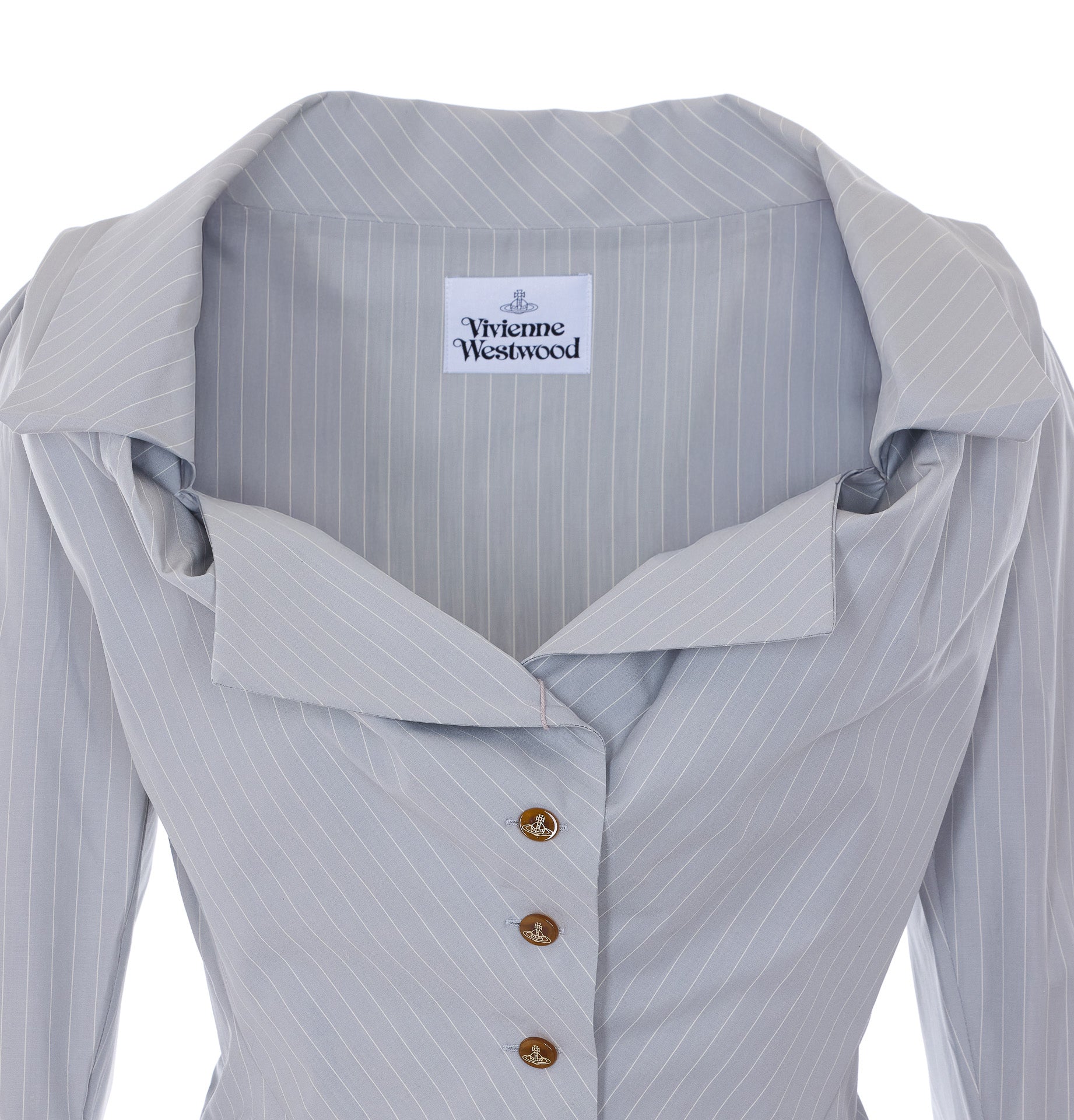 Vivienne Westwood Shirts Grey Cotton