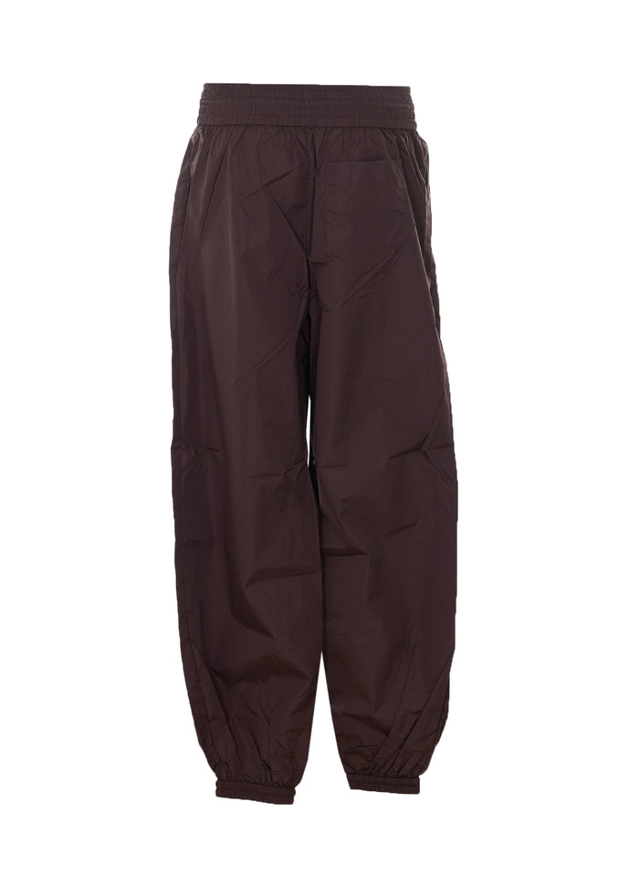 Zimmermann Trousers Brown Nylon
