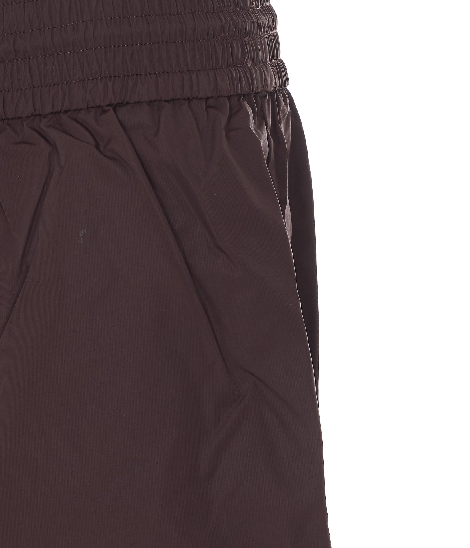 Zimmermann Trousers Brown Nylon