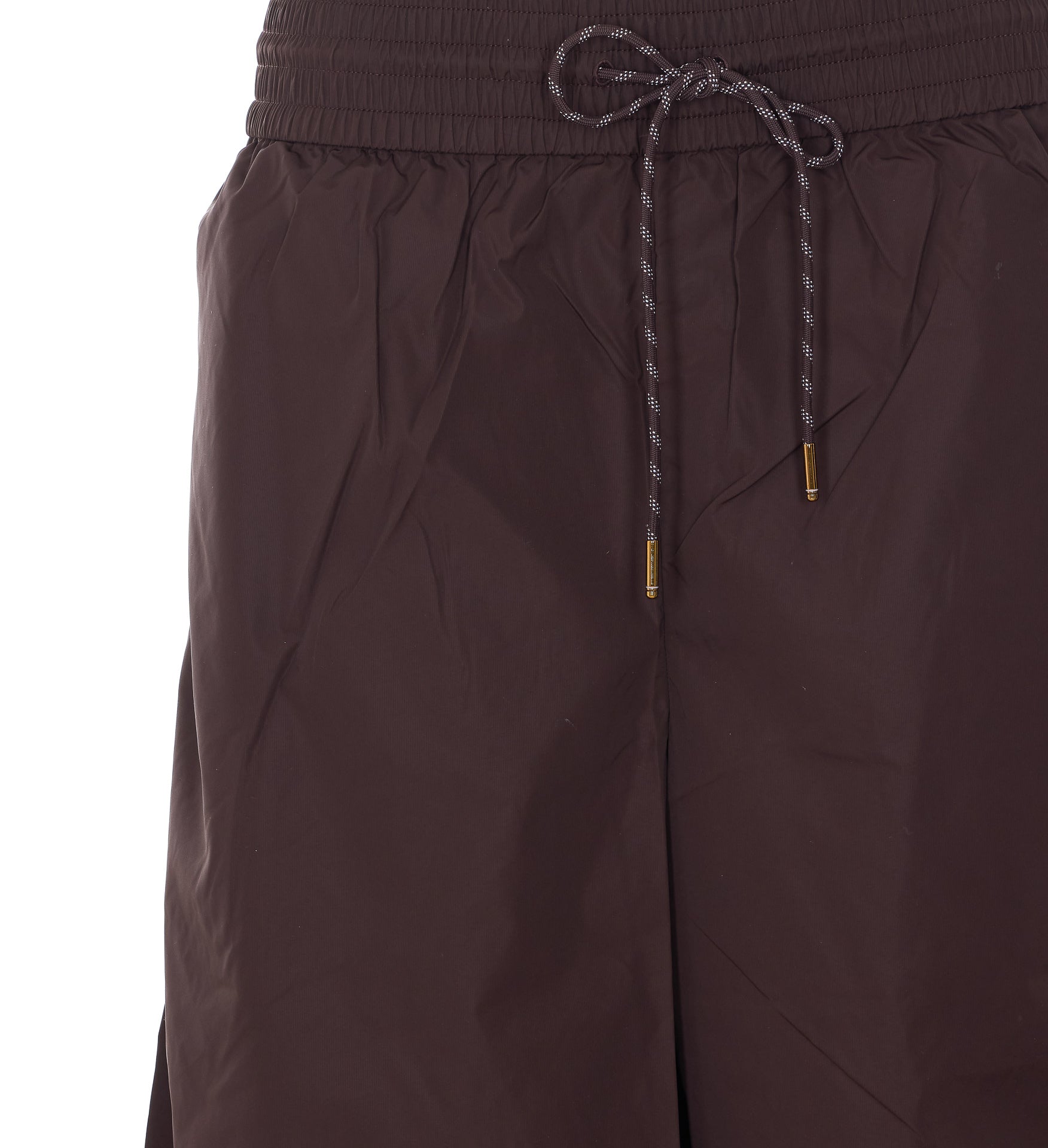 Zimmermann Trousers Brown Nylon