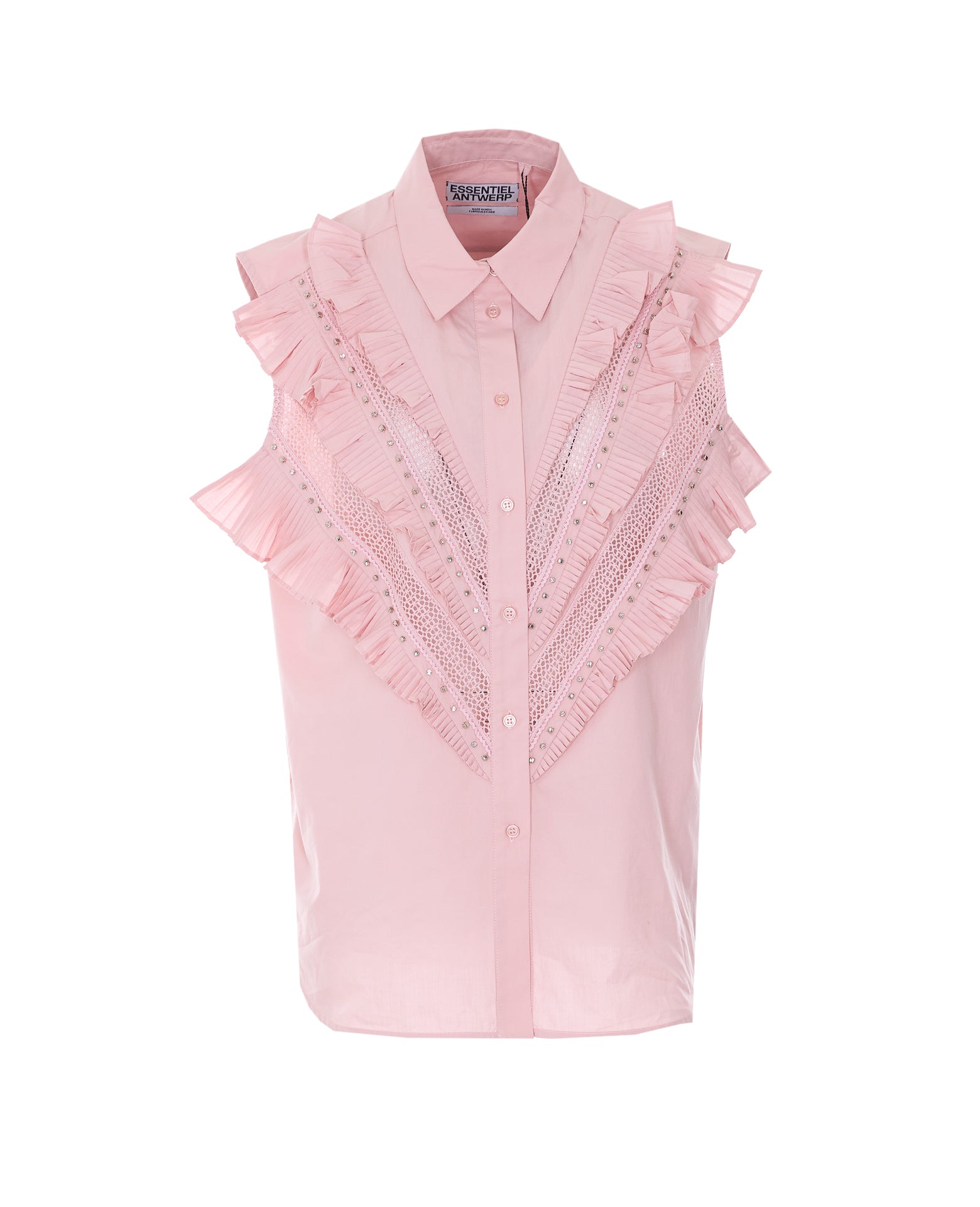 Essentiel Antwerp Shirts Pink Cotton