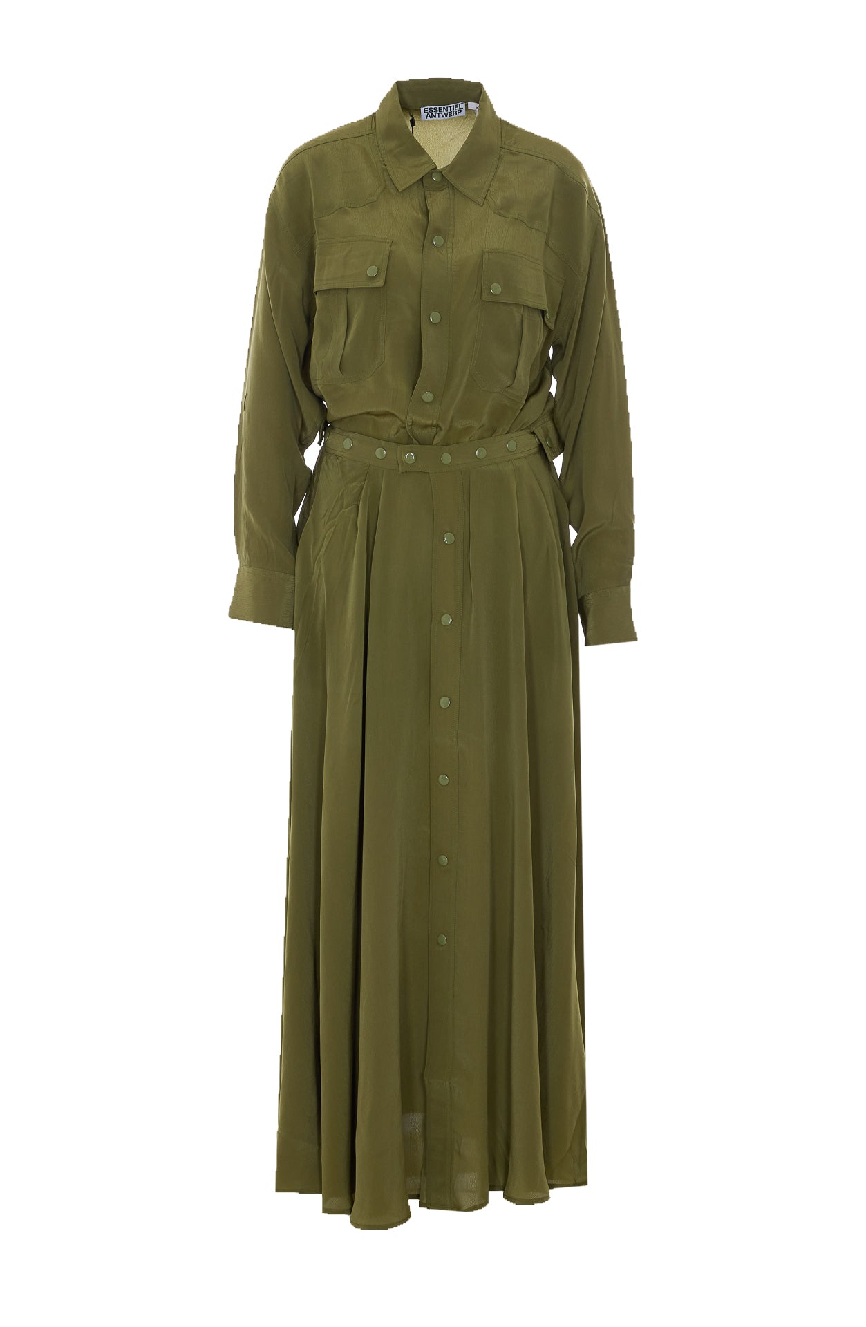 Essentiel Antwerp Skirts Green Viscose