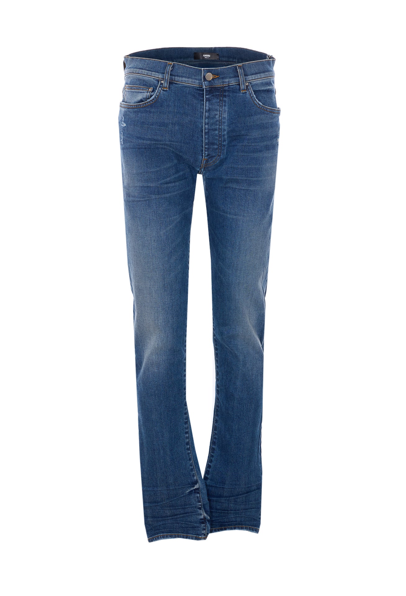 Amiri Blue Cotton