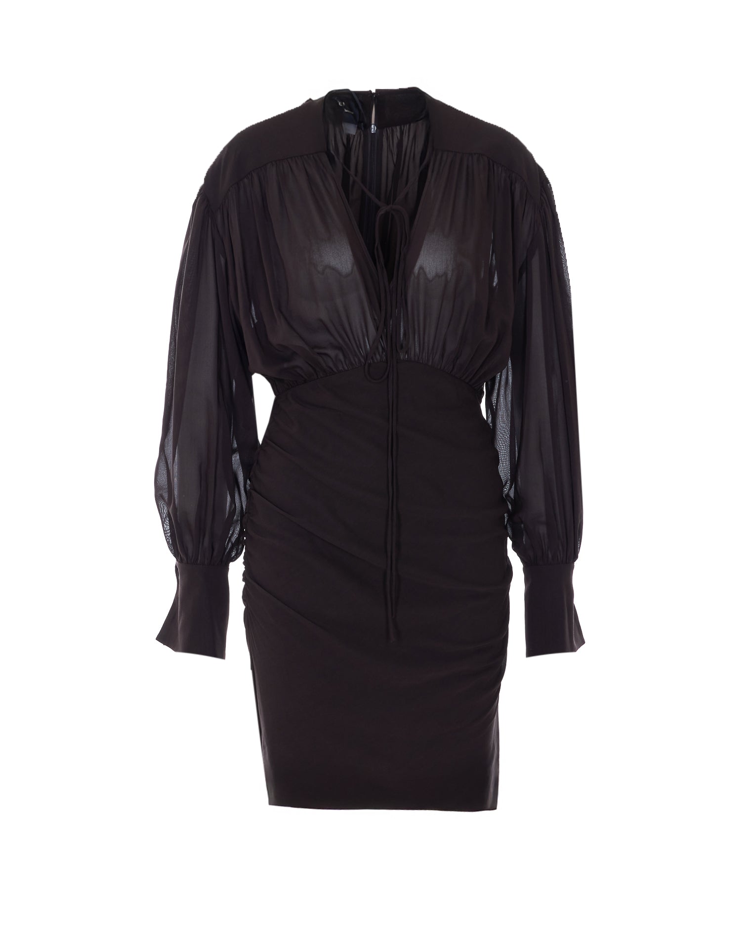 Pinko Dresses Brown Viscose