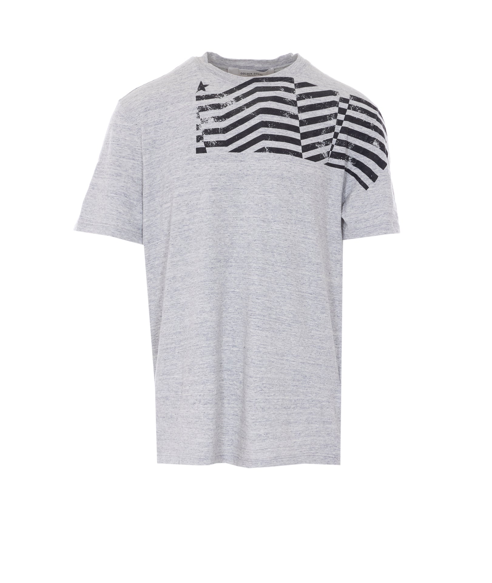 Golden Goose T-Shirts And Polos Grey Cotton