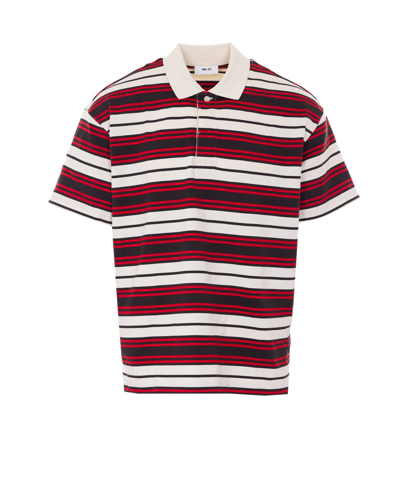 Nn.07 T-Shirts And Polos Red Organic Cotton