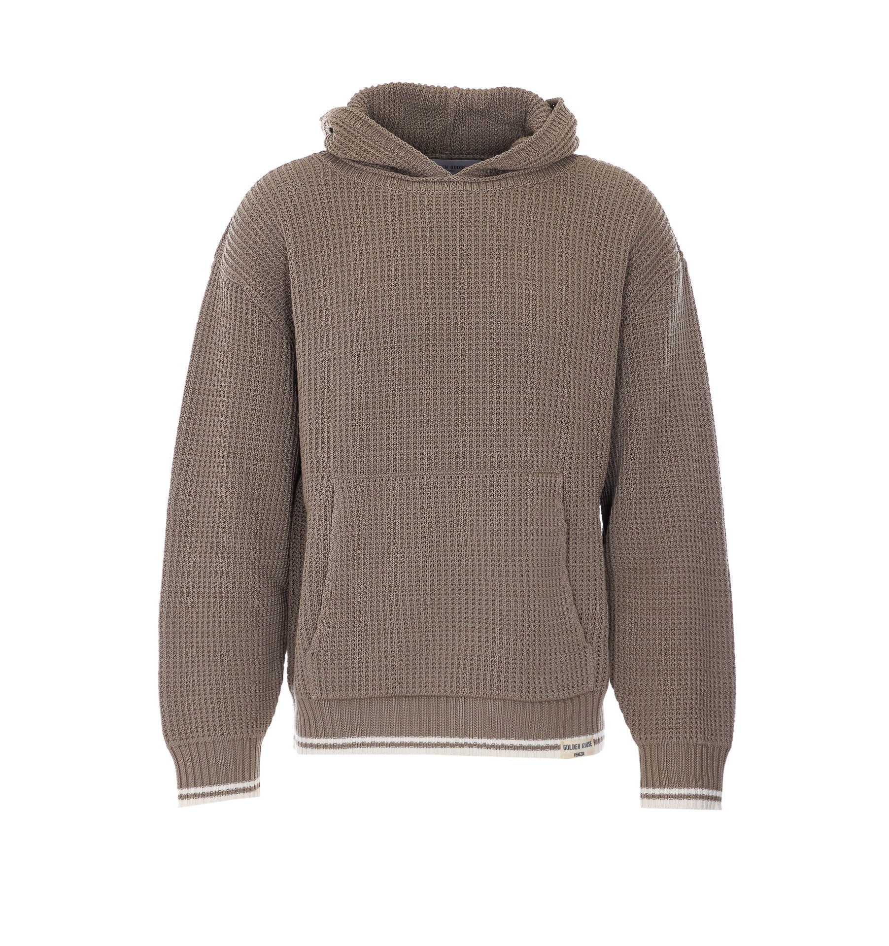 Golden Goose Sweaters Beige Cotton