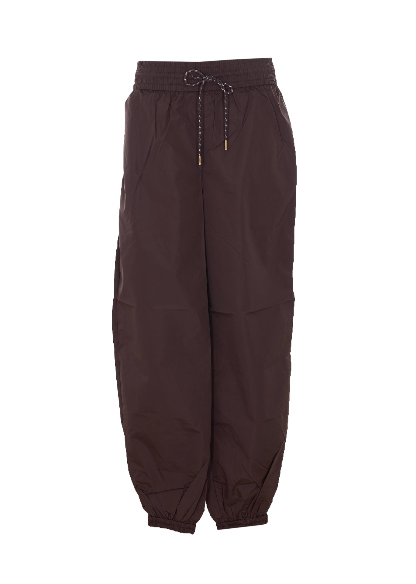 Zimmermann Trousers Brown Nylon