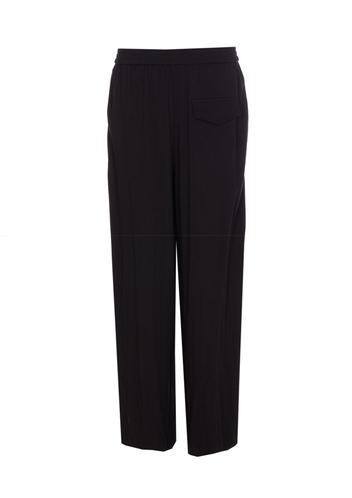Eleh Trousers Black Polyester