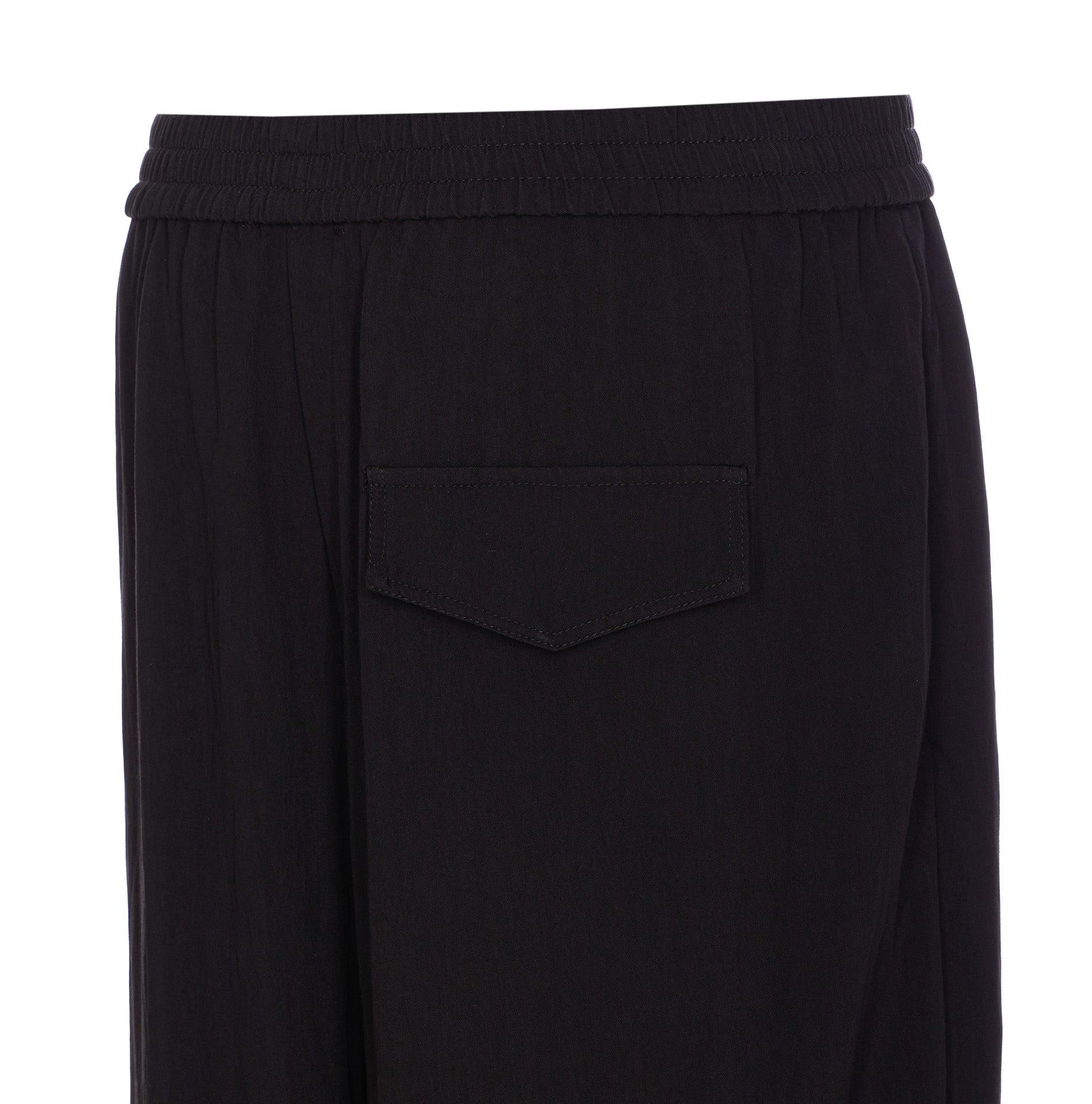 Eleh Trousers Black Polyester