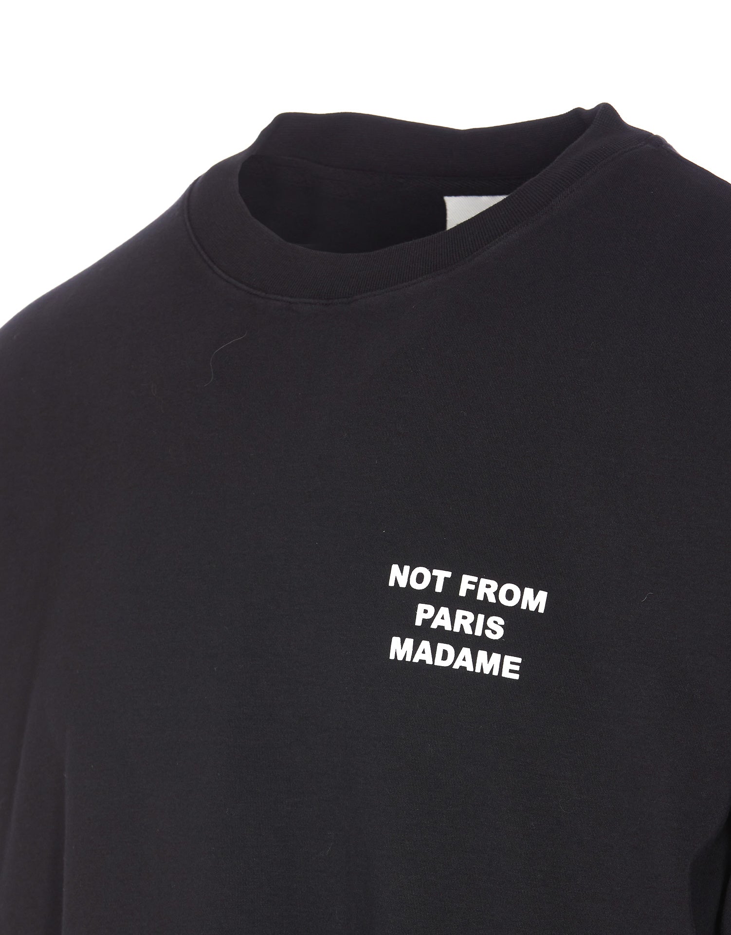 Drole De Monsieur T-Shirts And Polos Black Cotton