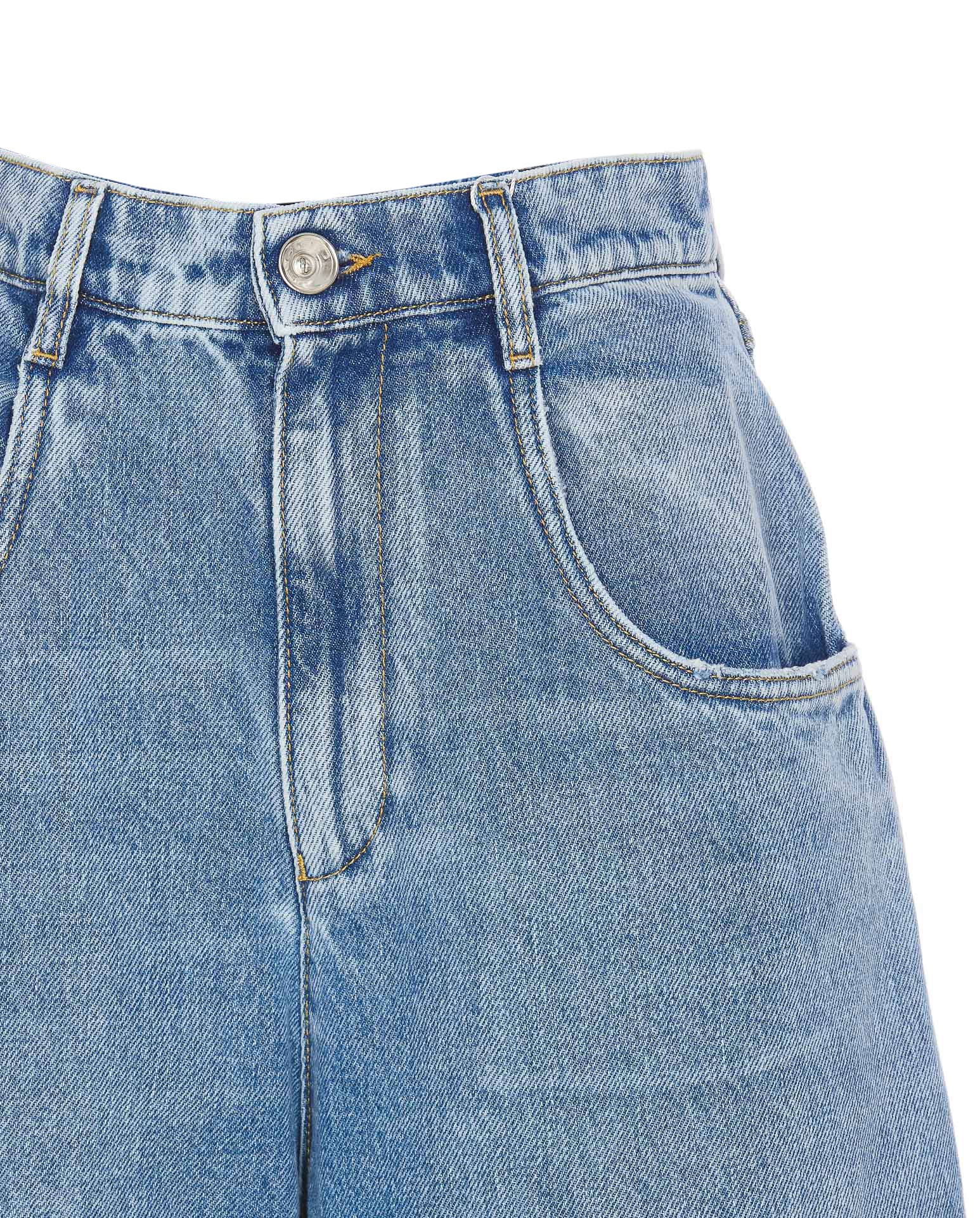 Maison Margiela Trousers Blue Cotton