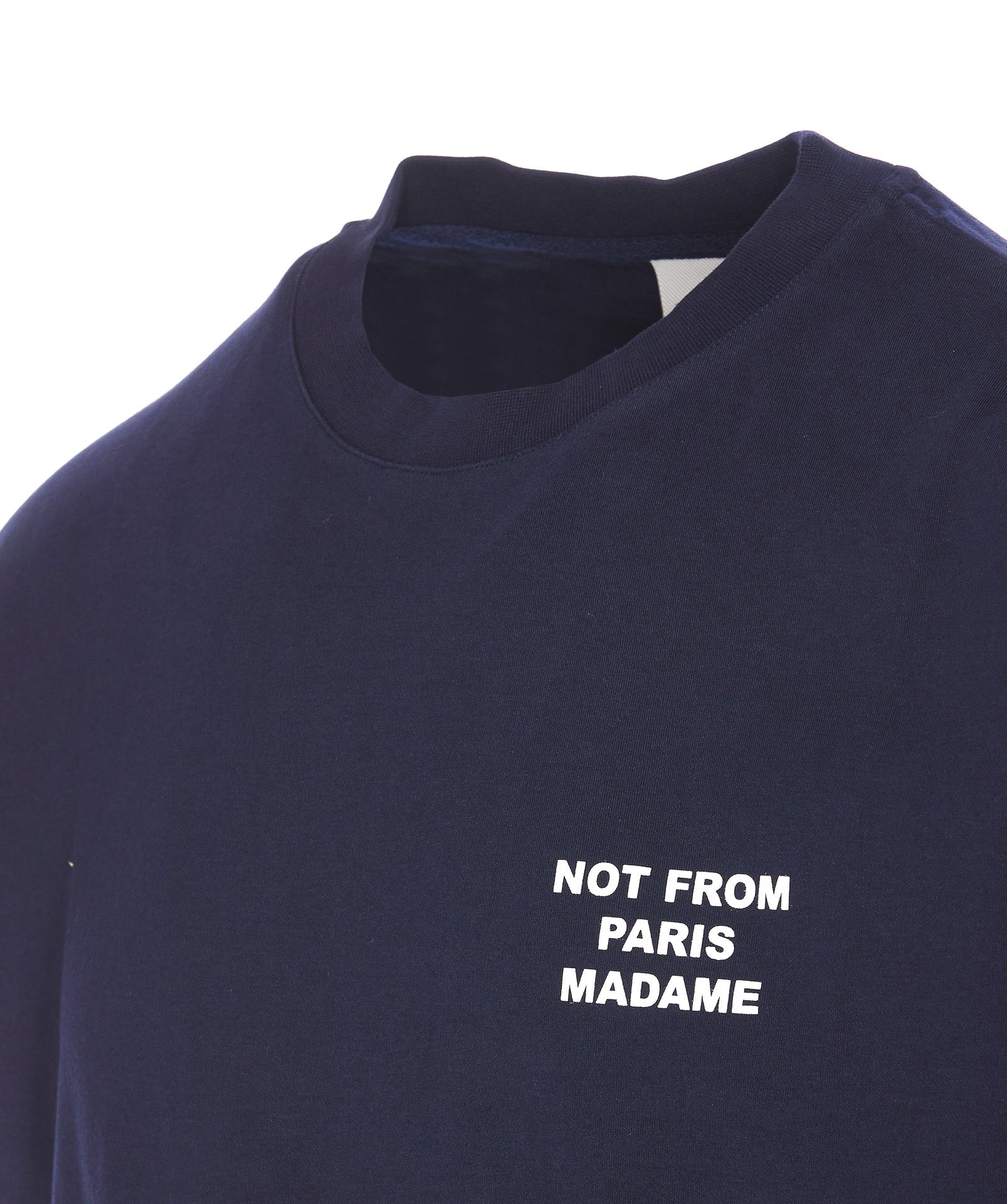 Drole De Monsieur T-Shirts And Polos Navy Cotton