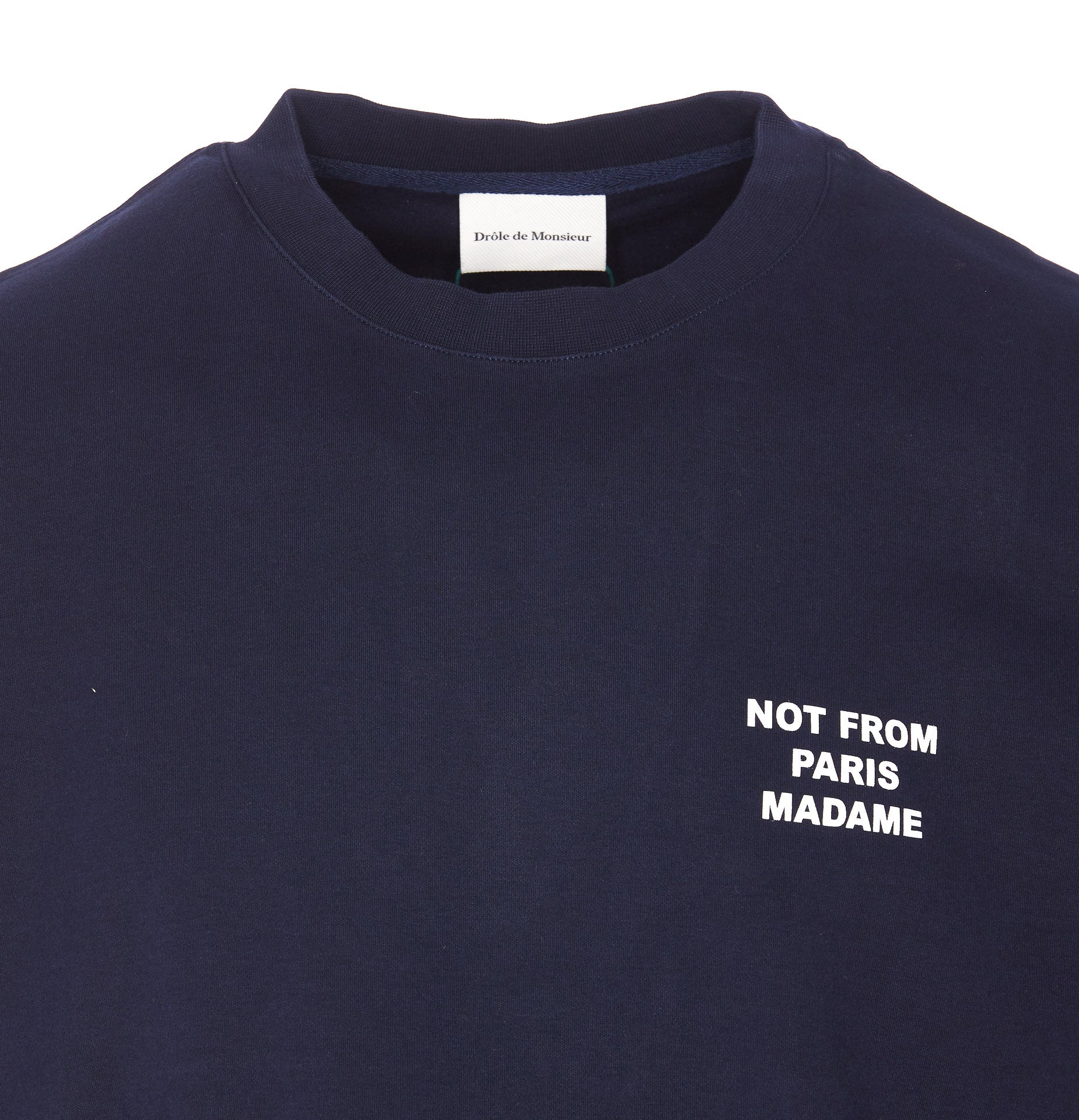Drole De Monsieur T-Shirts And Polos Navy Cotton