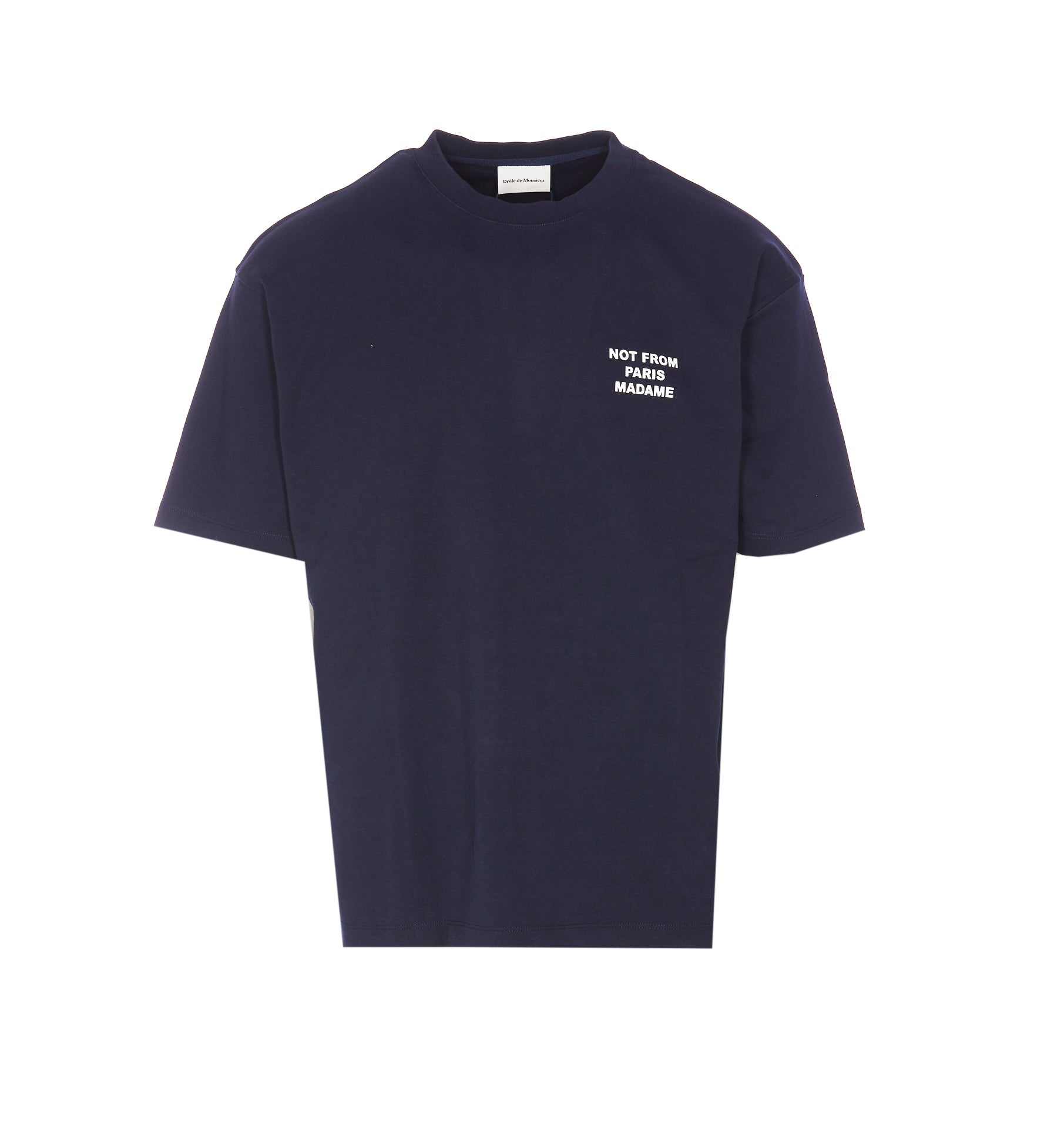 Drole De Monsieur T-Shirts And Polos Navy Cotton