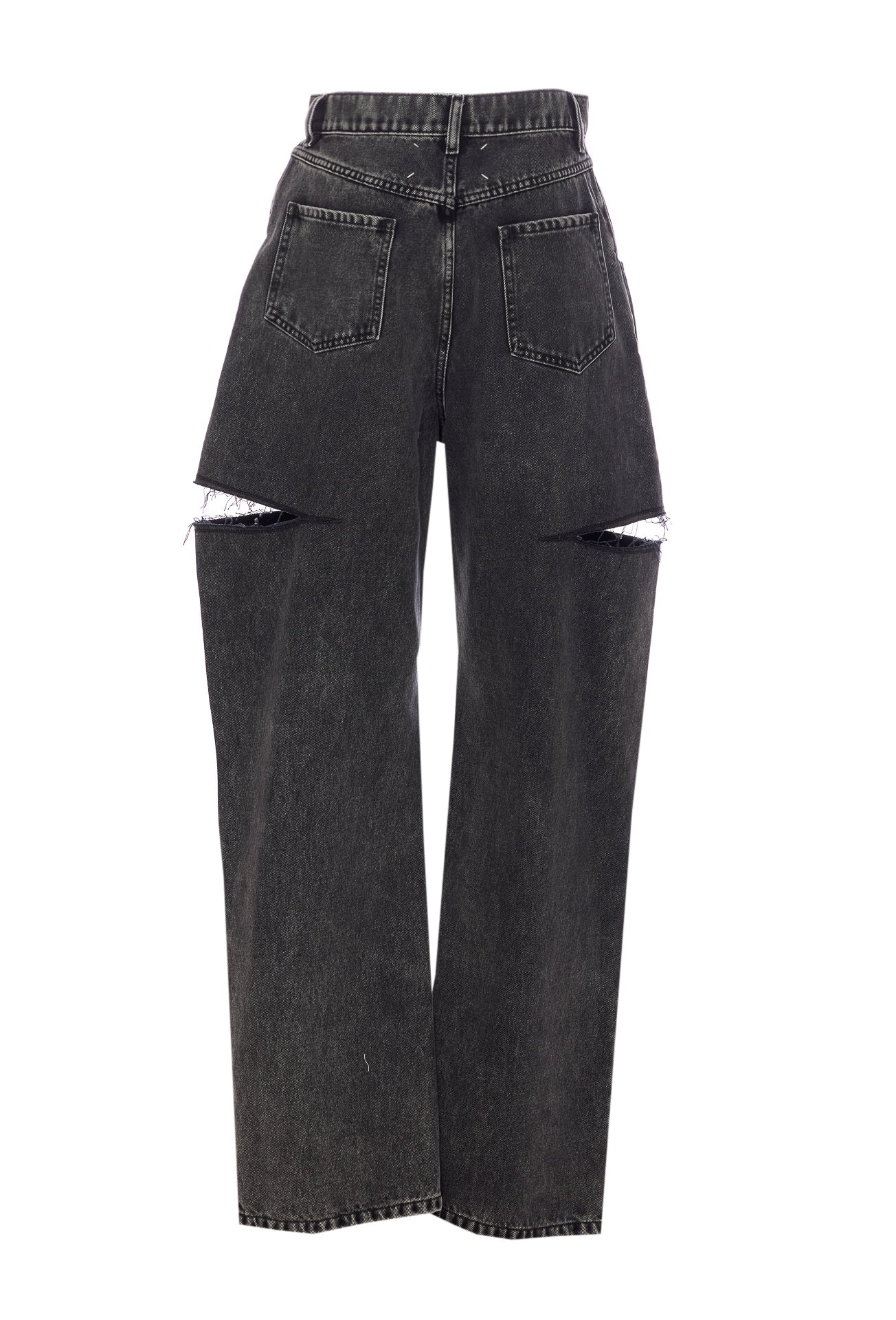 Maison Margiela Trousers Black Cotton