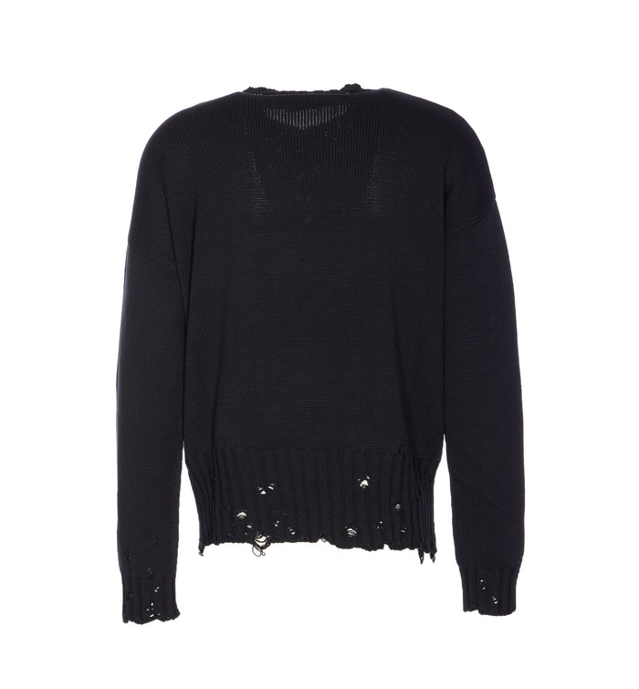 Marni Sweaters Black Cotton