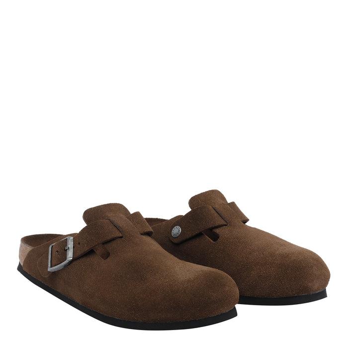 Birkenstock Sandals Brown Calf Leather/rubber Sole