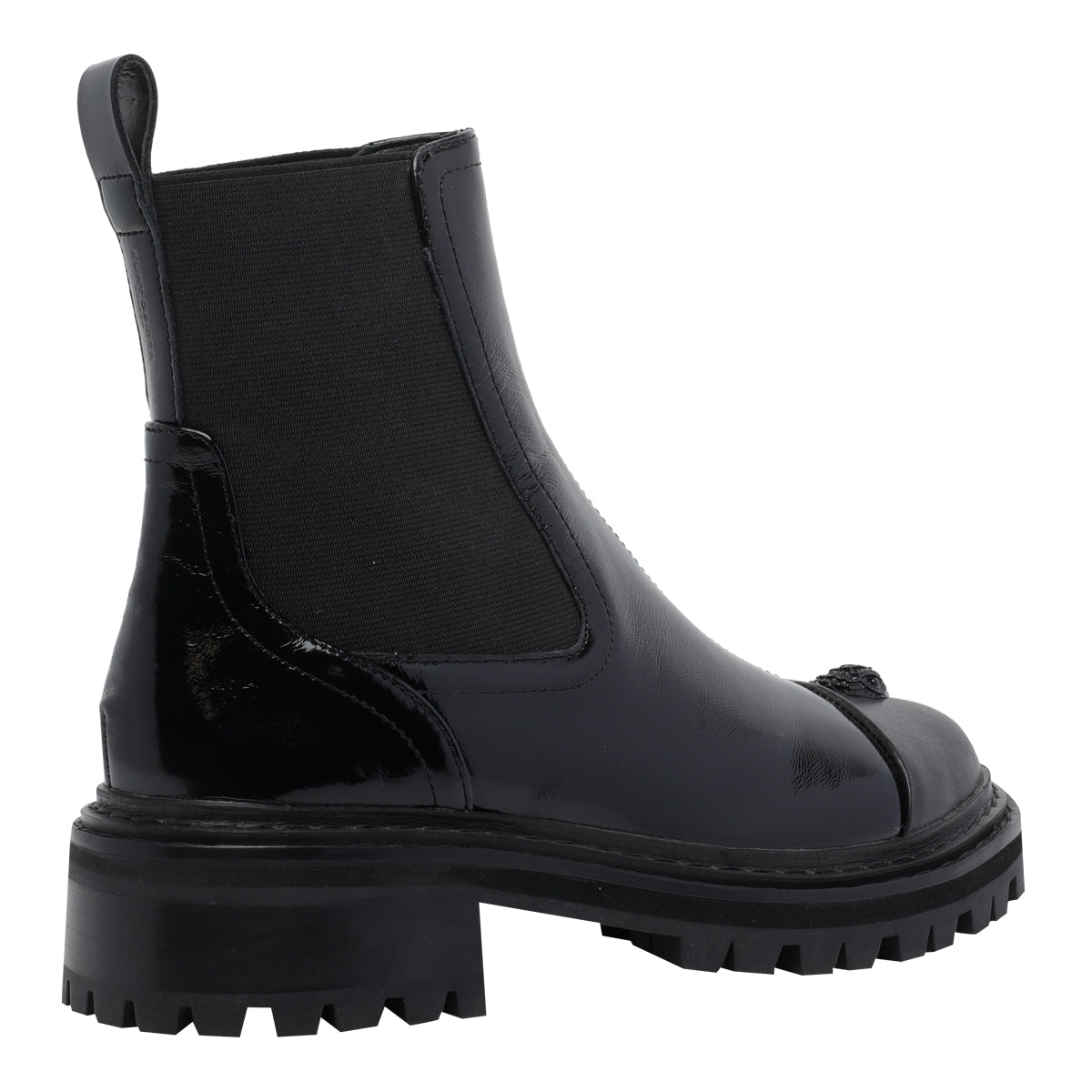Kurt Geiger Boots Black Suede Leather/rubber Sole