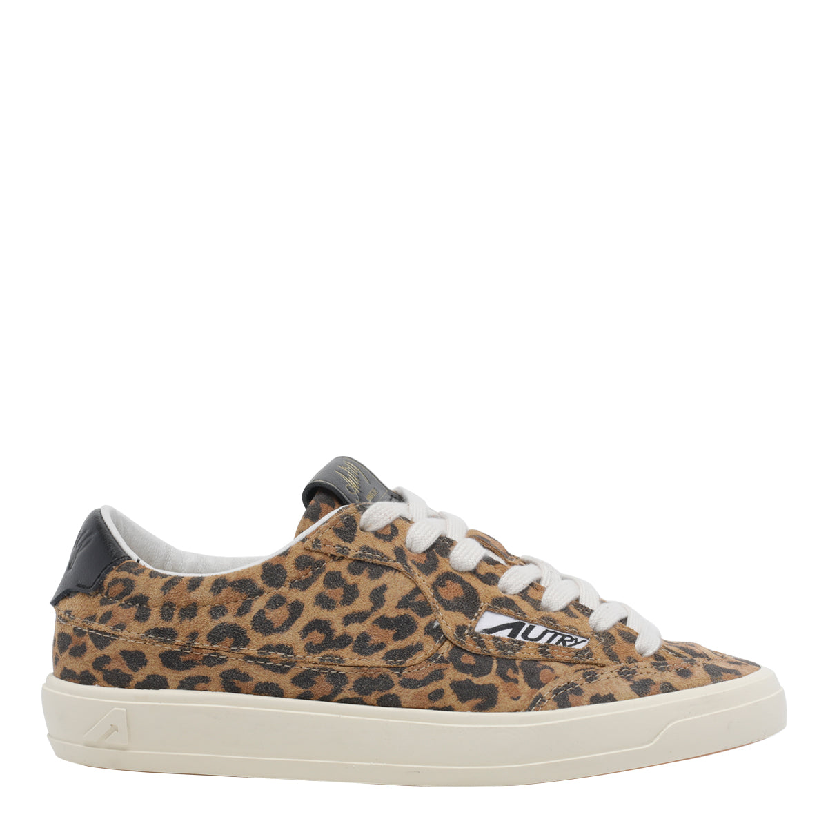 Autry Sneakers Brown Calf Leather/rubber Sole