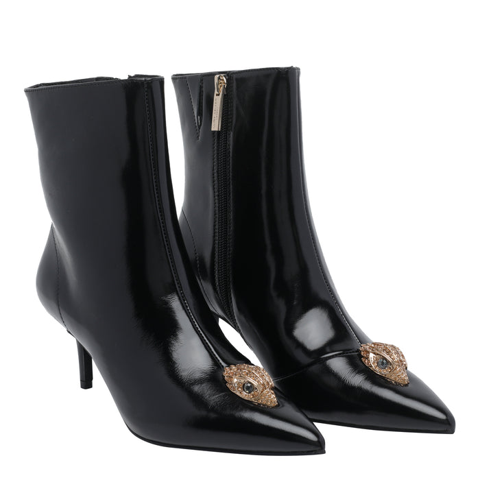 Kurt Geiger Boots Black Calf Leather/rubber Sole