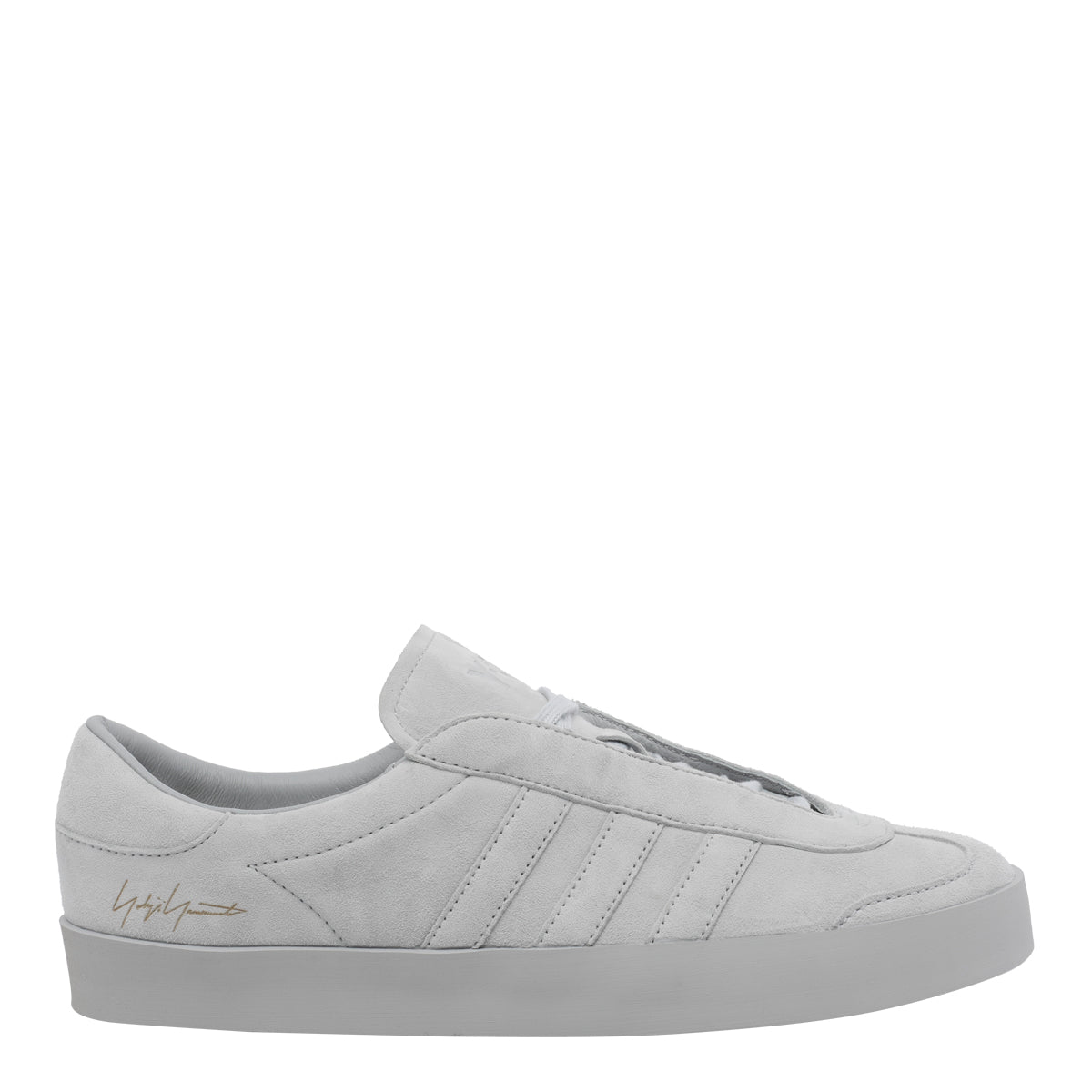 Y-3 Sneakers Grey Suede Leather/rubber Sole