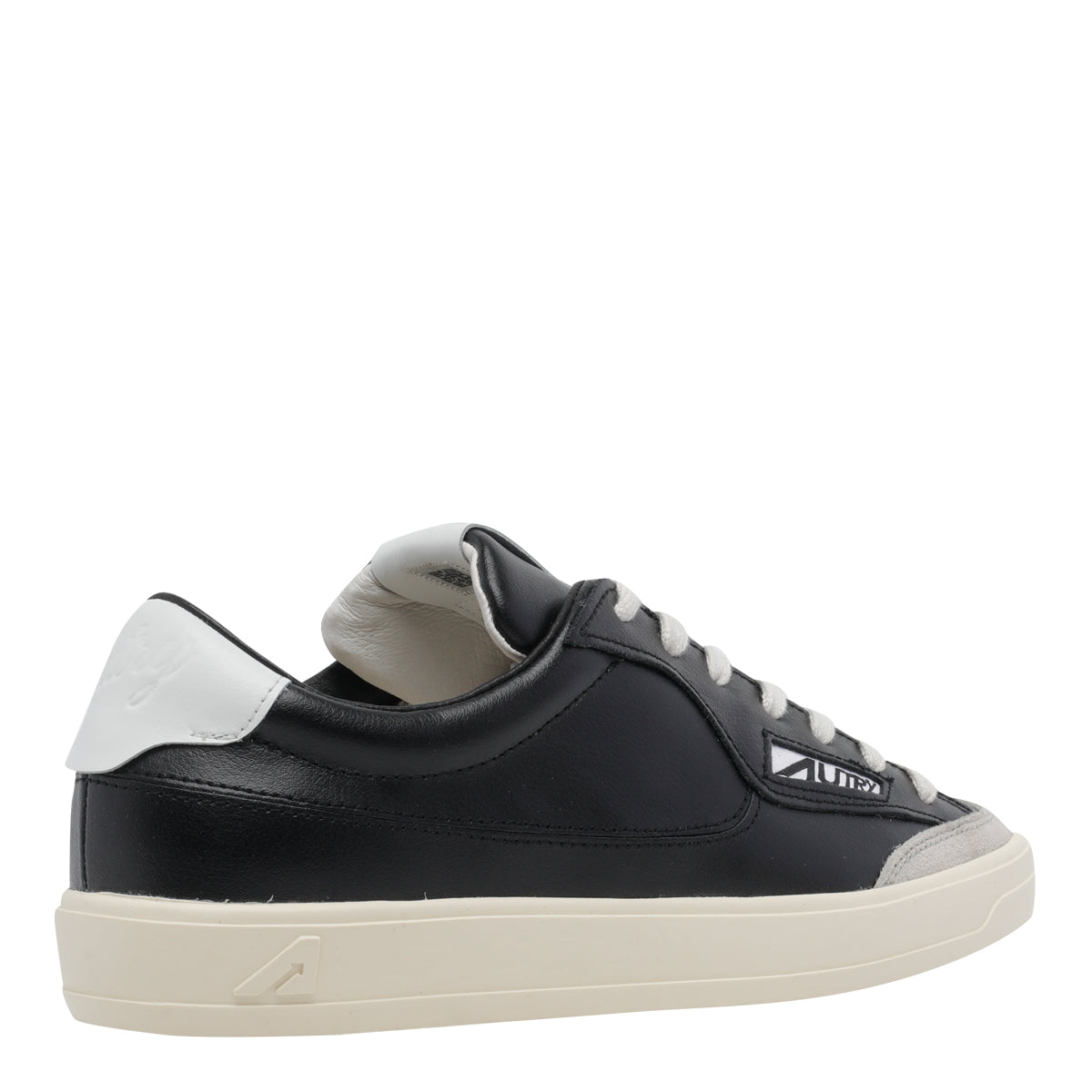 Autry Sneakers Black Calf Leather/rubber Sole