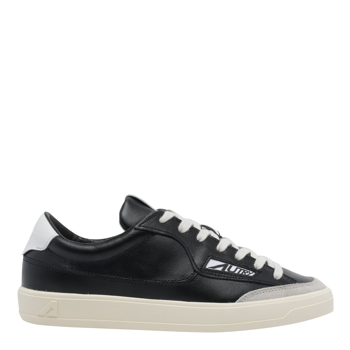 Autry Sneakers Black Calf Leather/rubber Sole