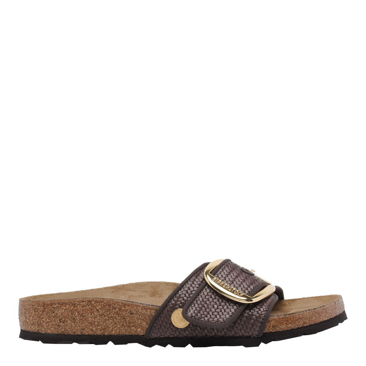 Birkenstock Sandals Brown Fabric/rubber Sole