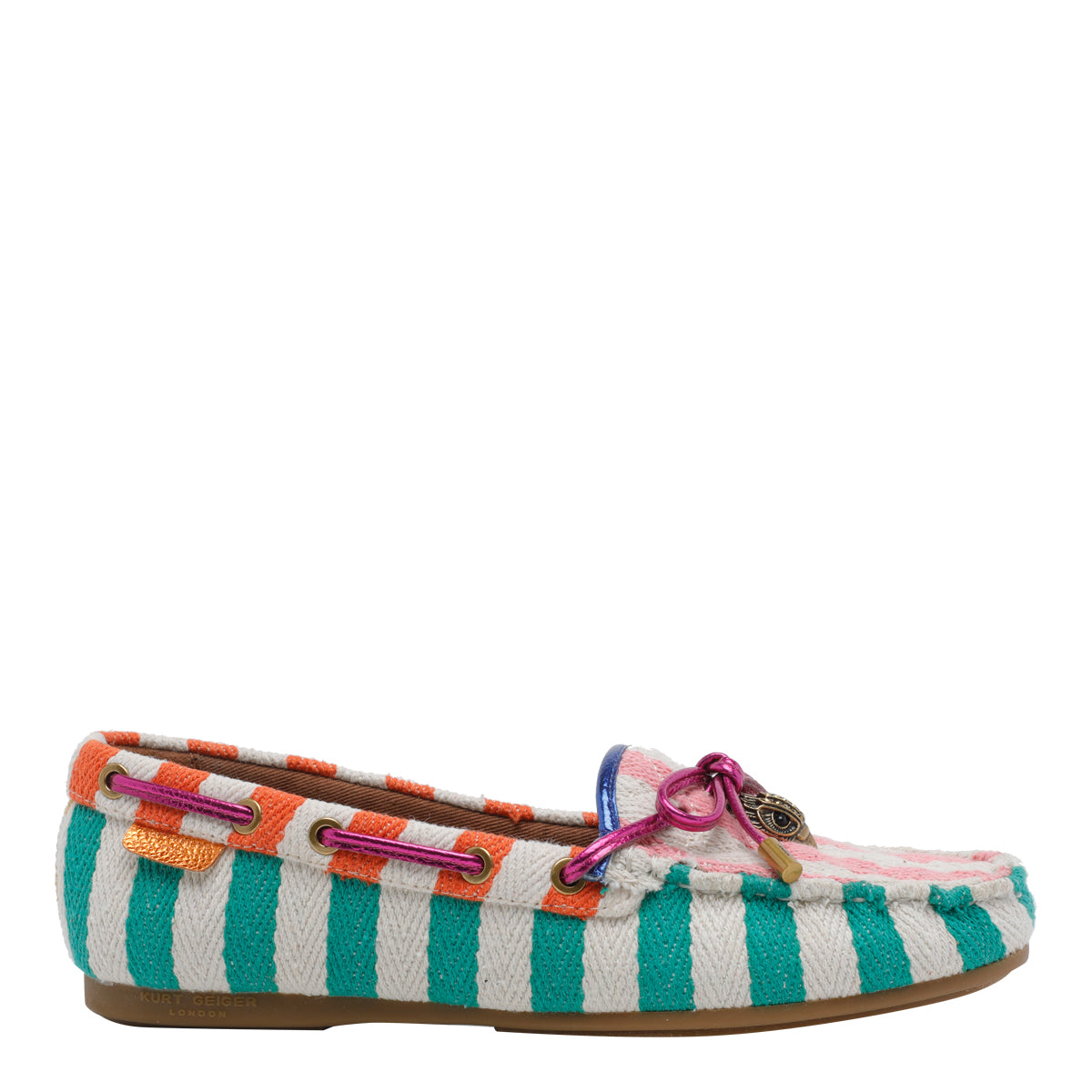Kurt Geiger Flat Shoes Fabric/rubber Sole