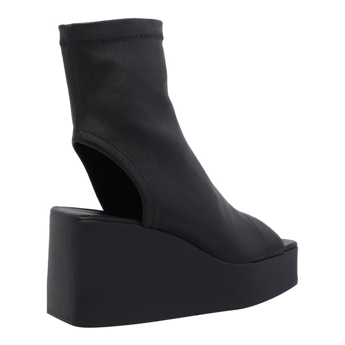 Vic Matie Sandals Black Calf Leather/rubber Sole