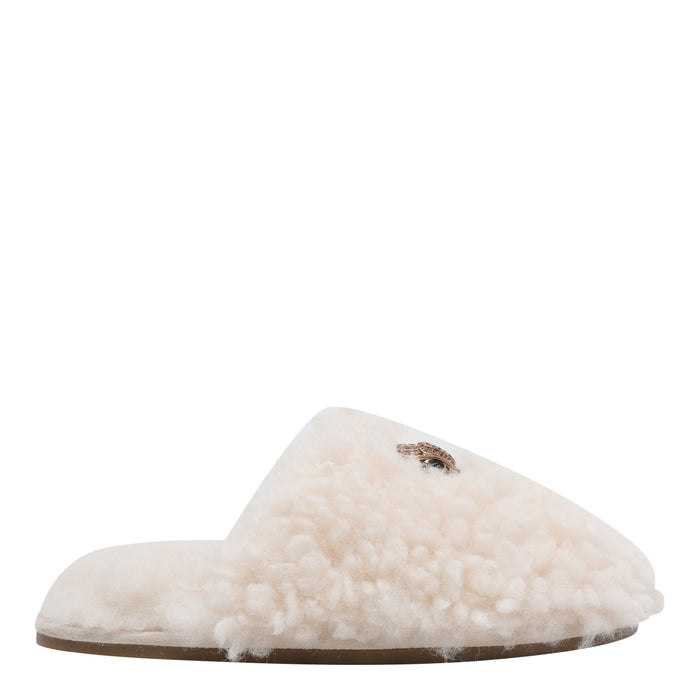 Kurt Geiger Sandals White Fabric/rubber Sole