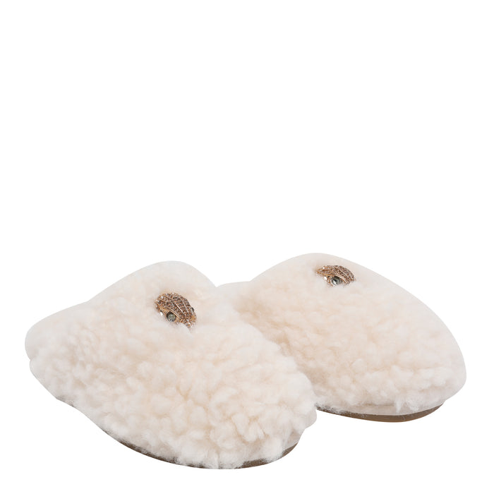 Kurt Geiger Sandals White Fabric/rubber Sole