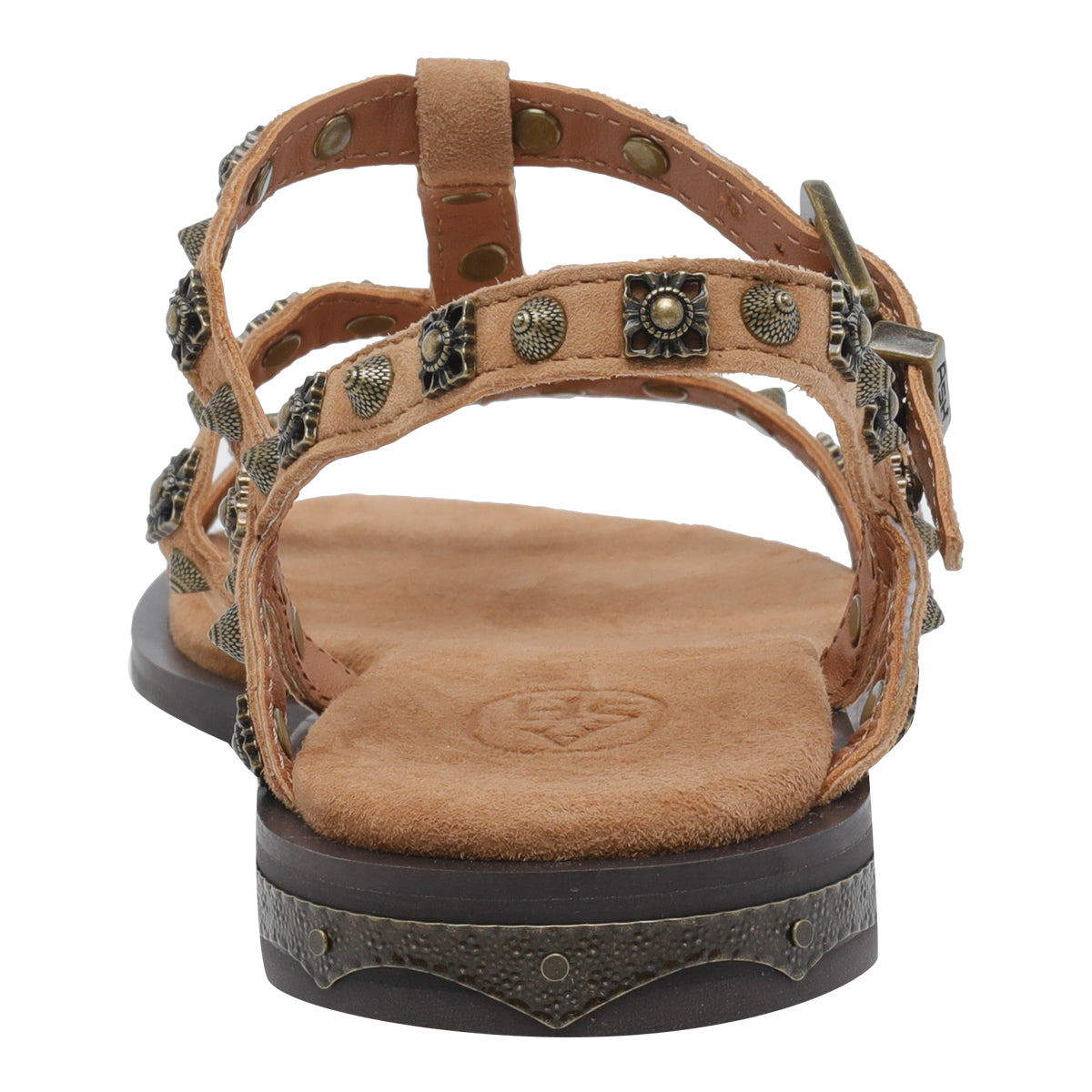Ash Sandals Beige Suede Leather/rubber Sole