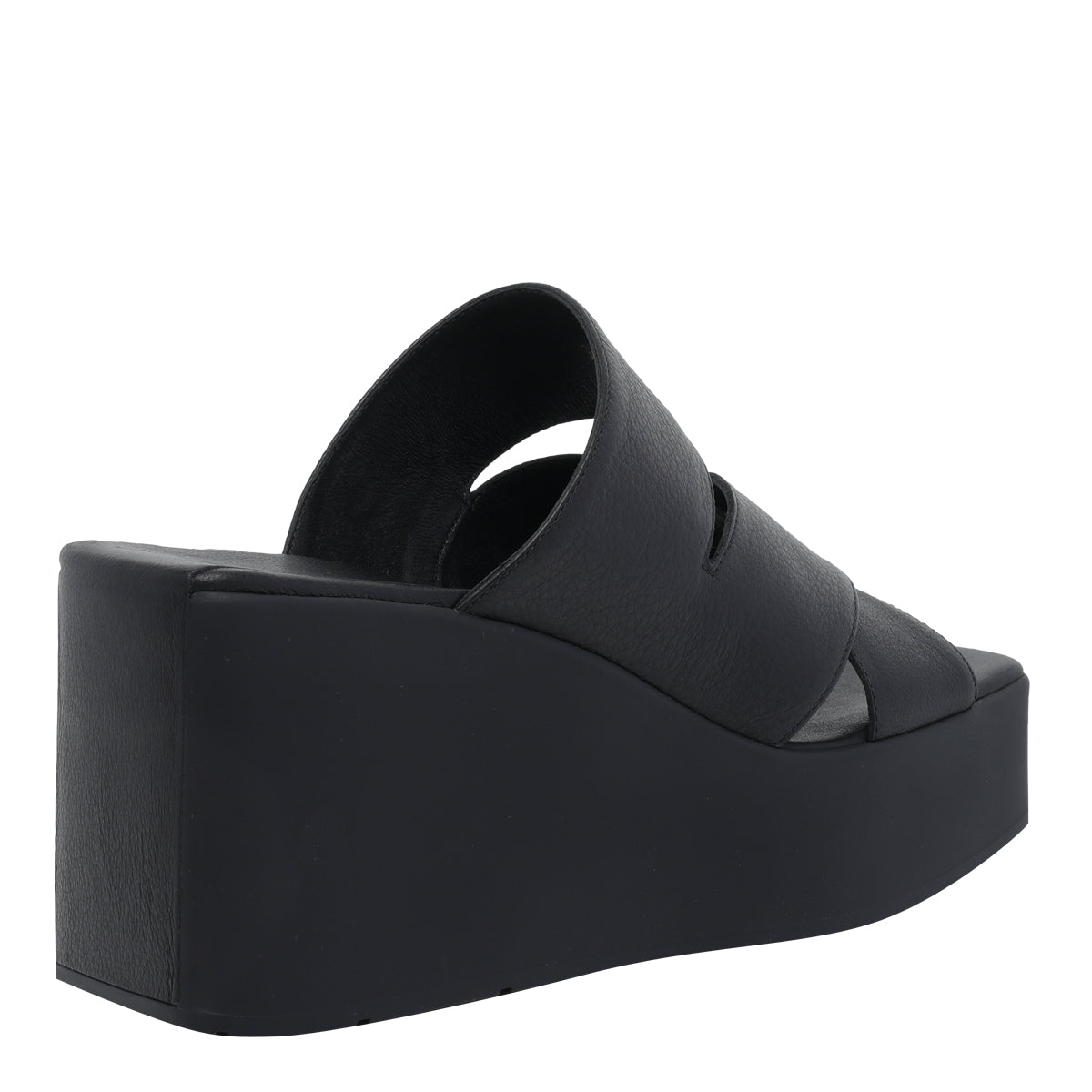 Vic Matie Sandals Black Calf Leather/rubber Sole