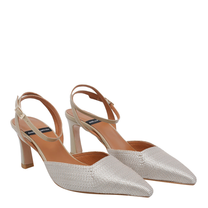 Angel Alarcon With Heel White