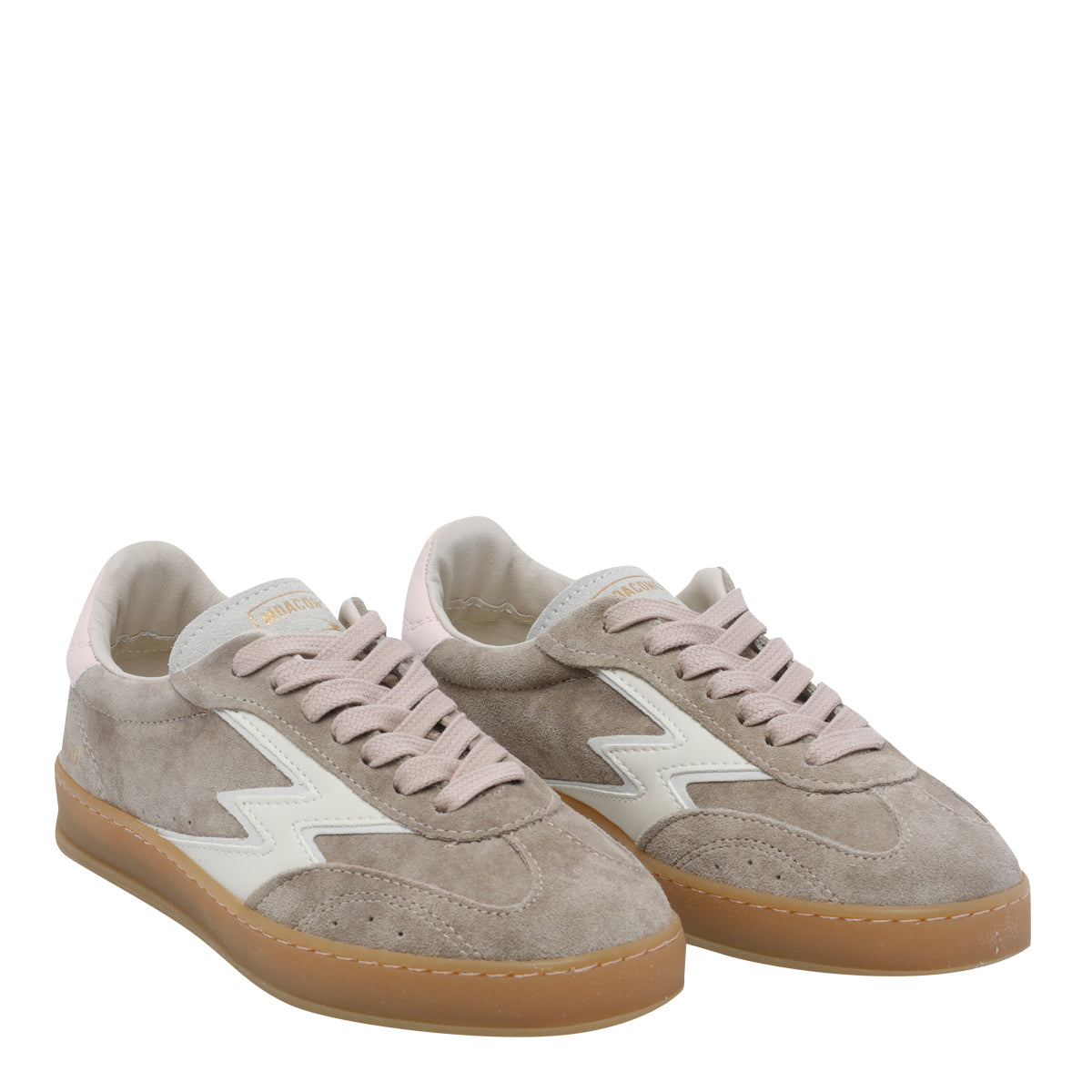 Moaconcept Sneakers Beige Suede Leather/rubber Sole