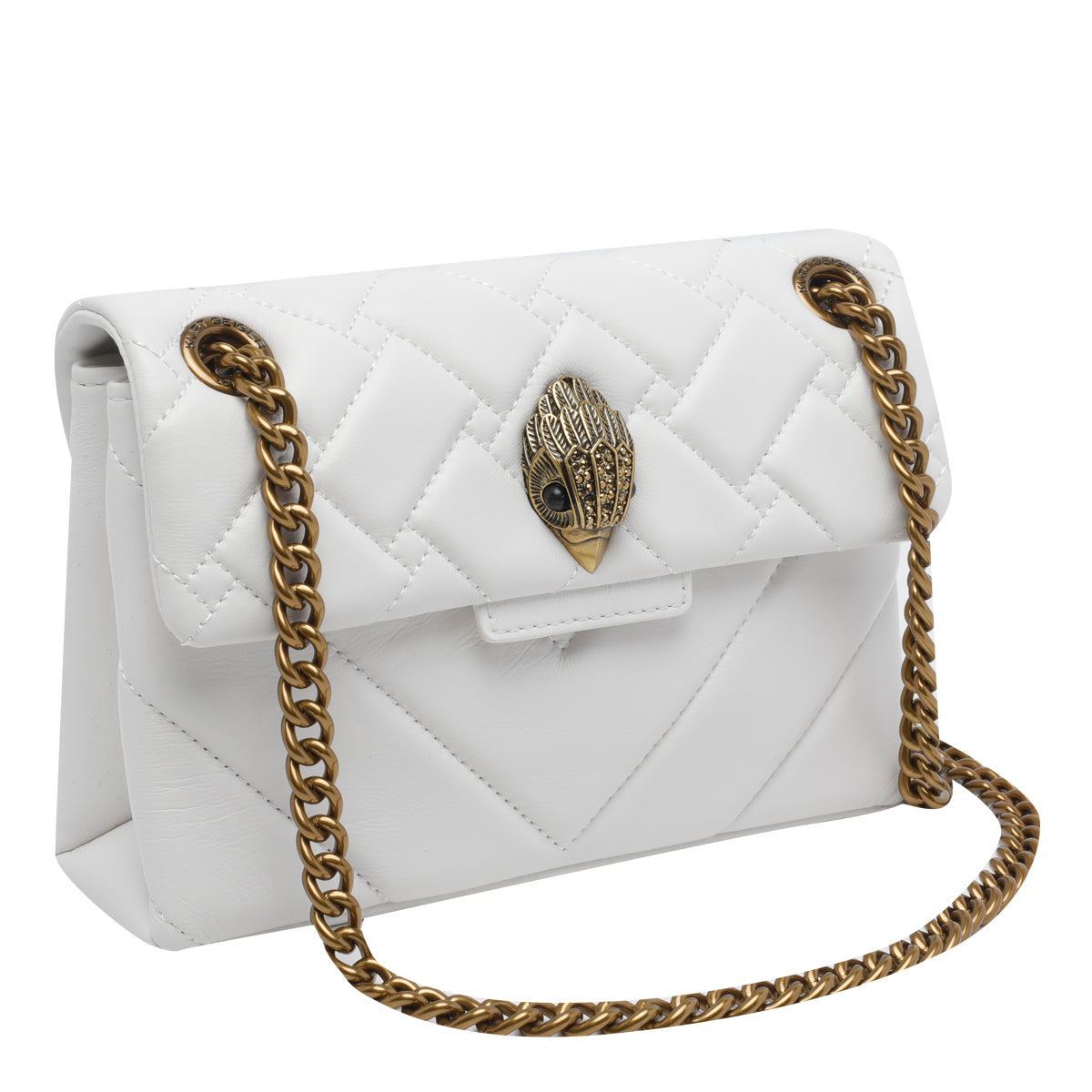 Kurt Geiger Bags White Calf Leather