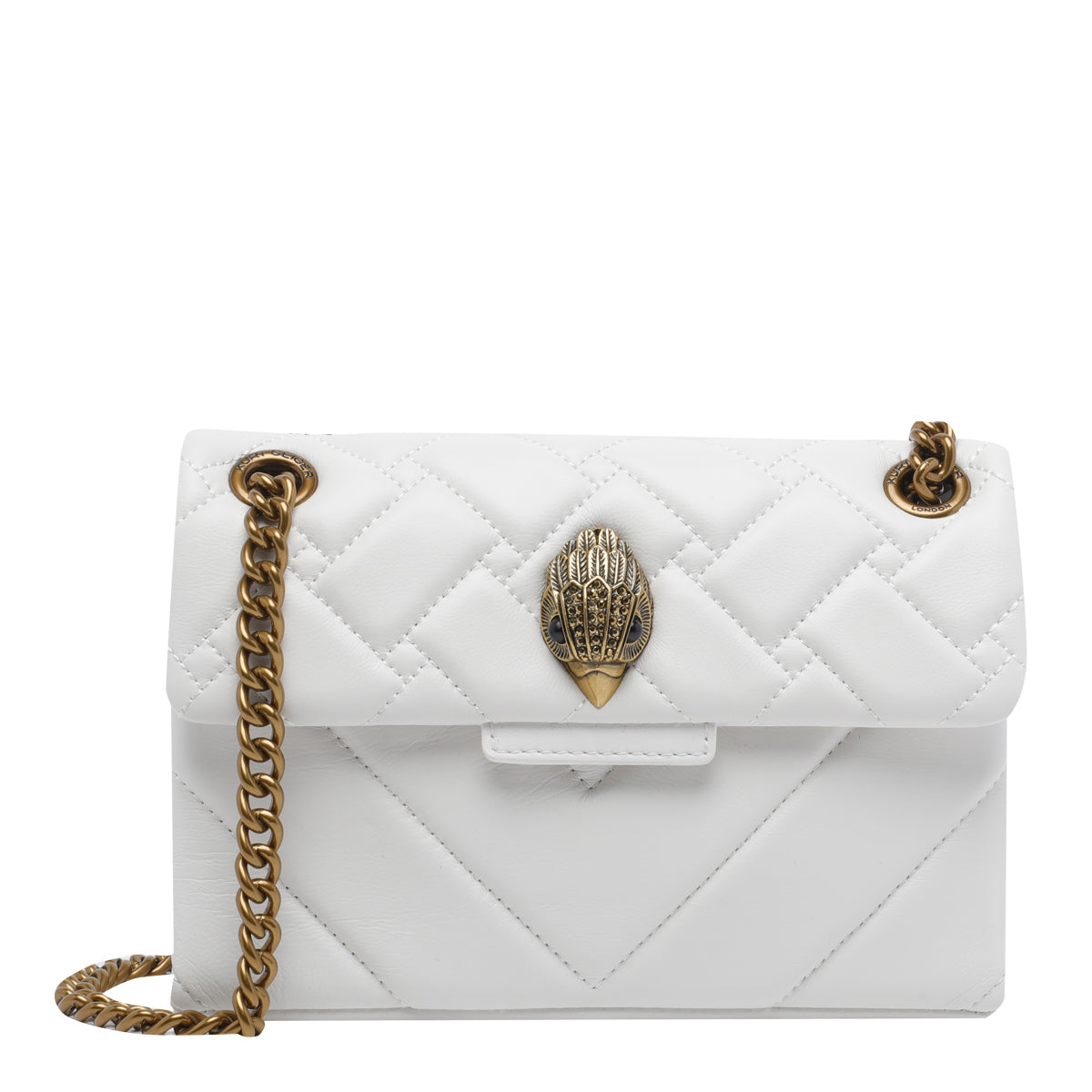 Kurt Geiger Bags White Calf Leather