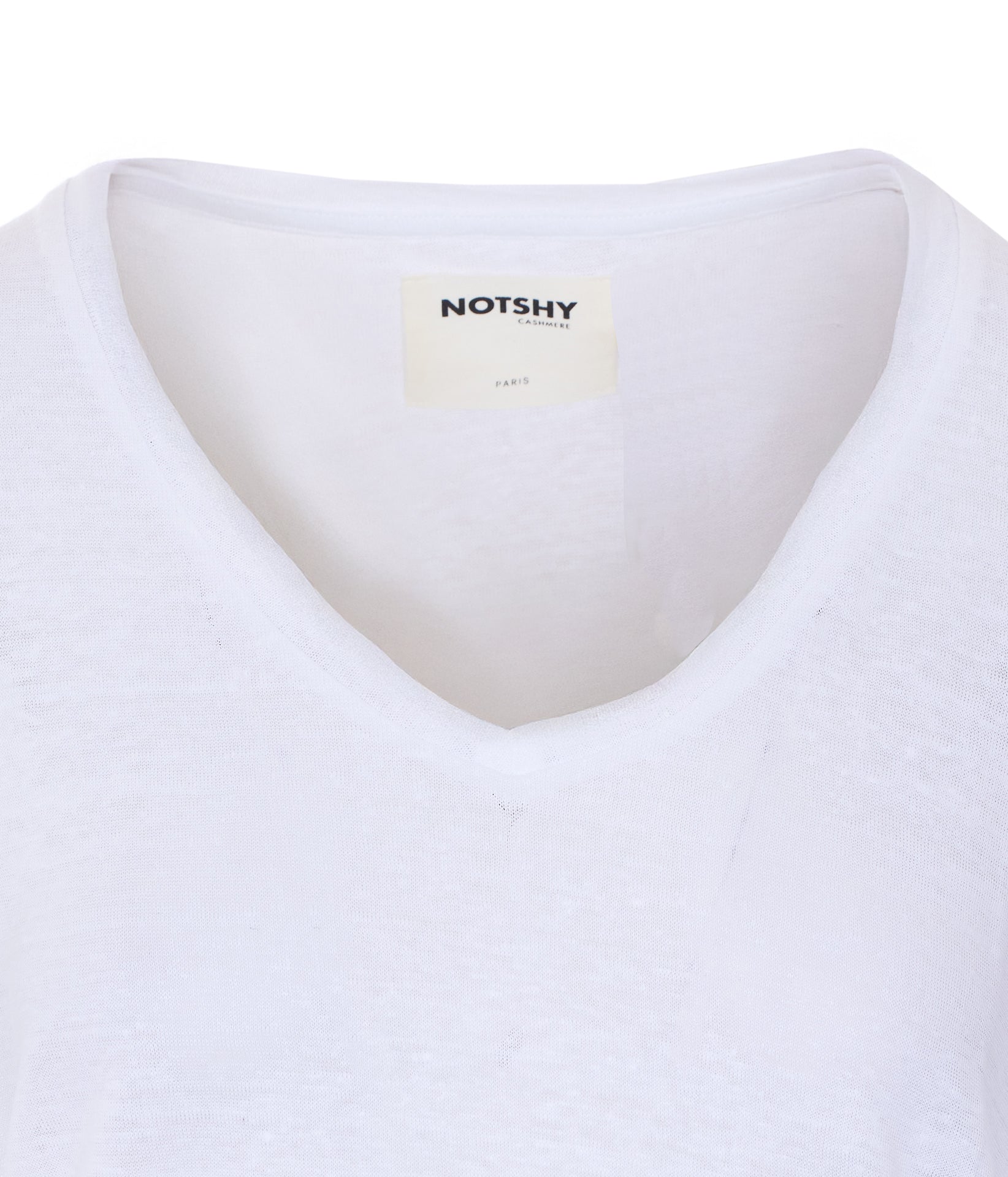 Not Shy White Linen