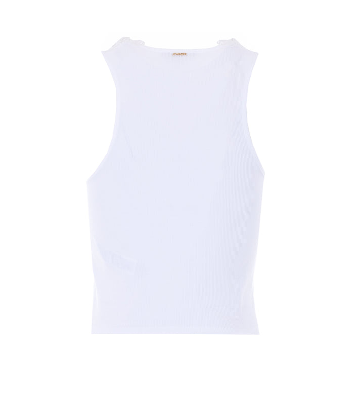 Twin-Set White Cotton