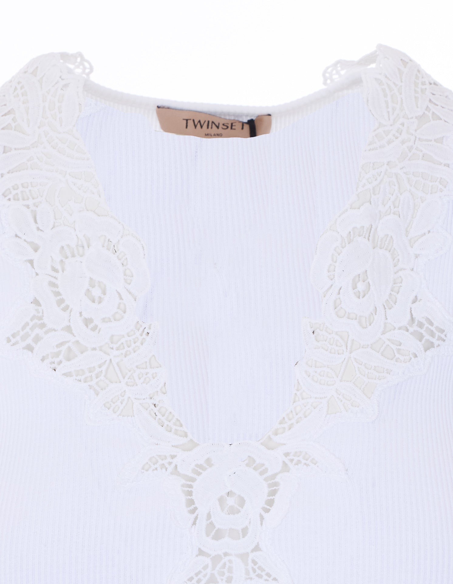 Twin-Set White Cotton