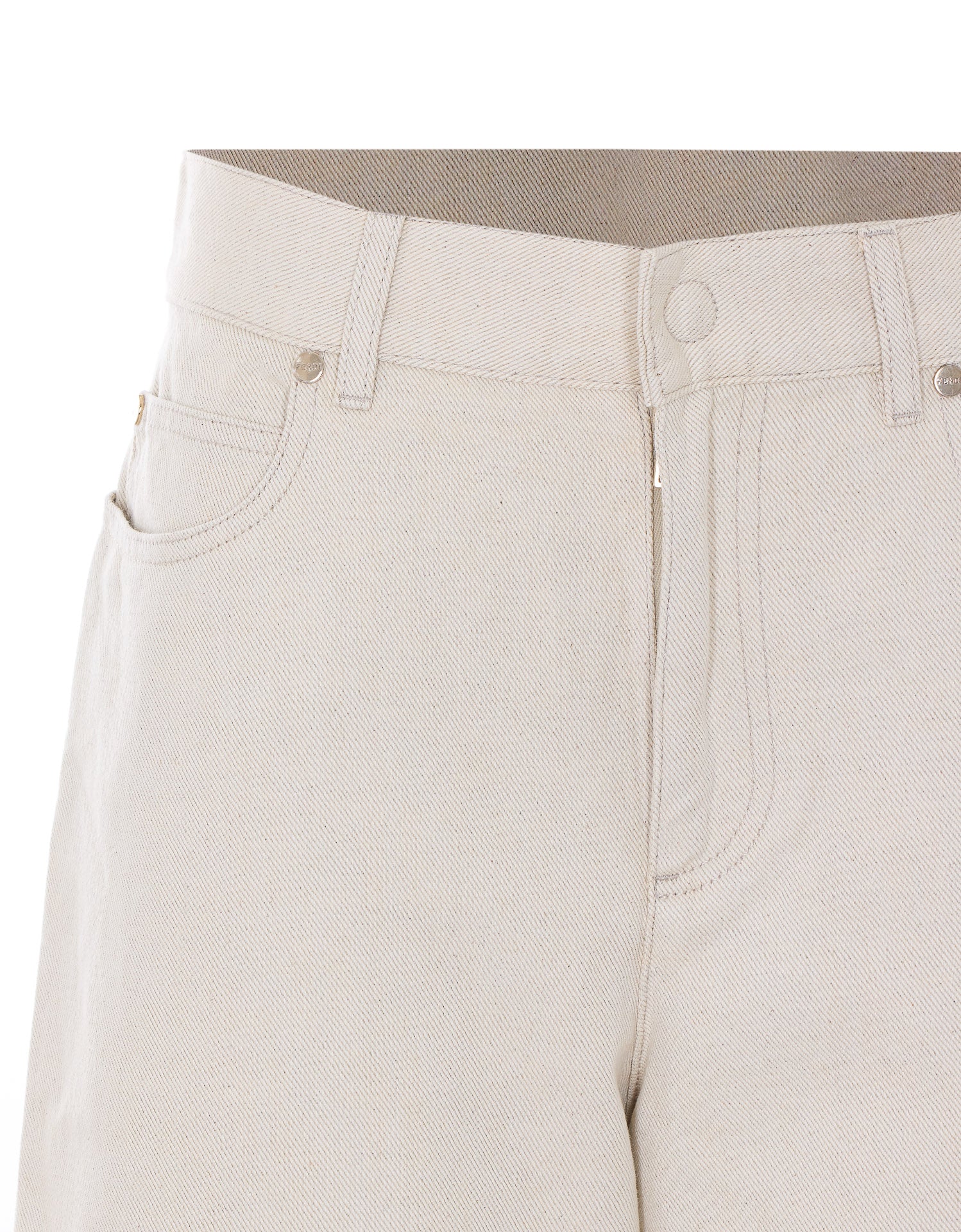 Fendi White Cotton