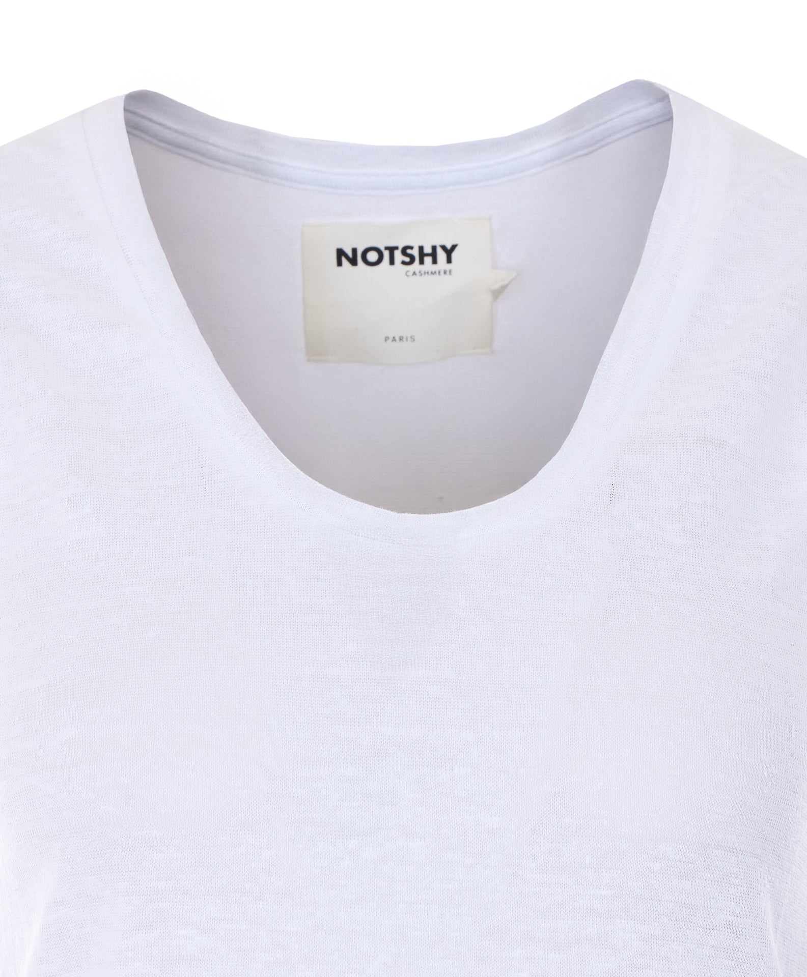 Not Shy White Cotton