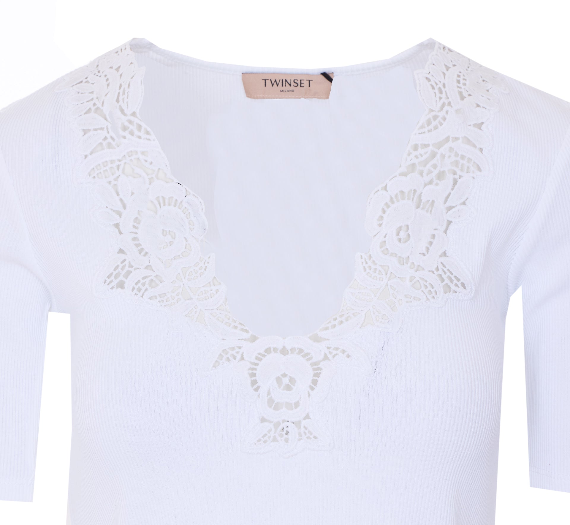 Twin-Set White Cotton