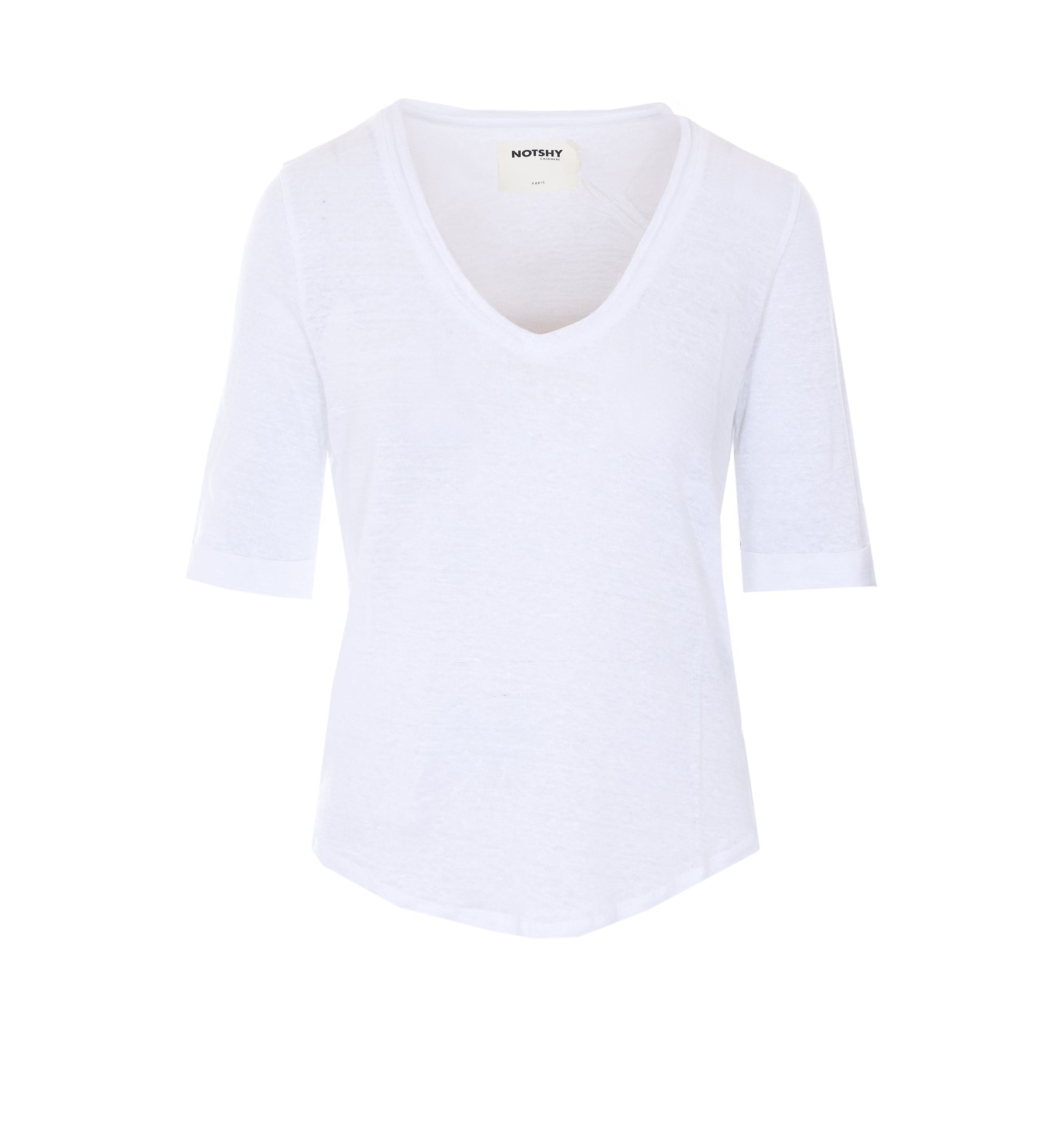 Not Shy White Linen