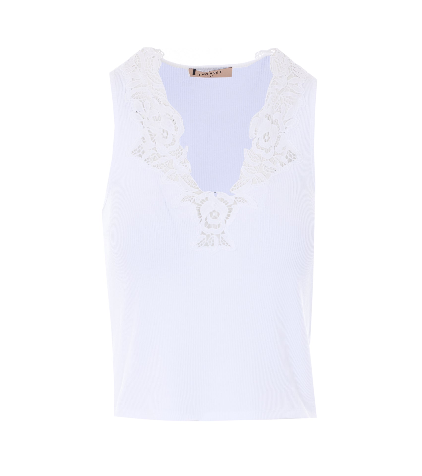 Twin-Set White Cotton